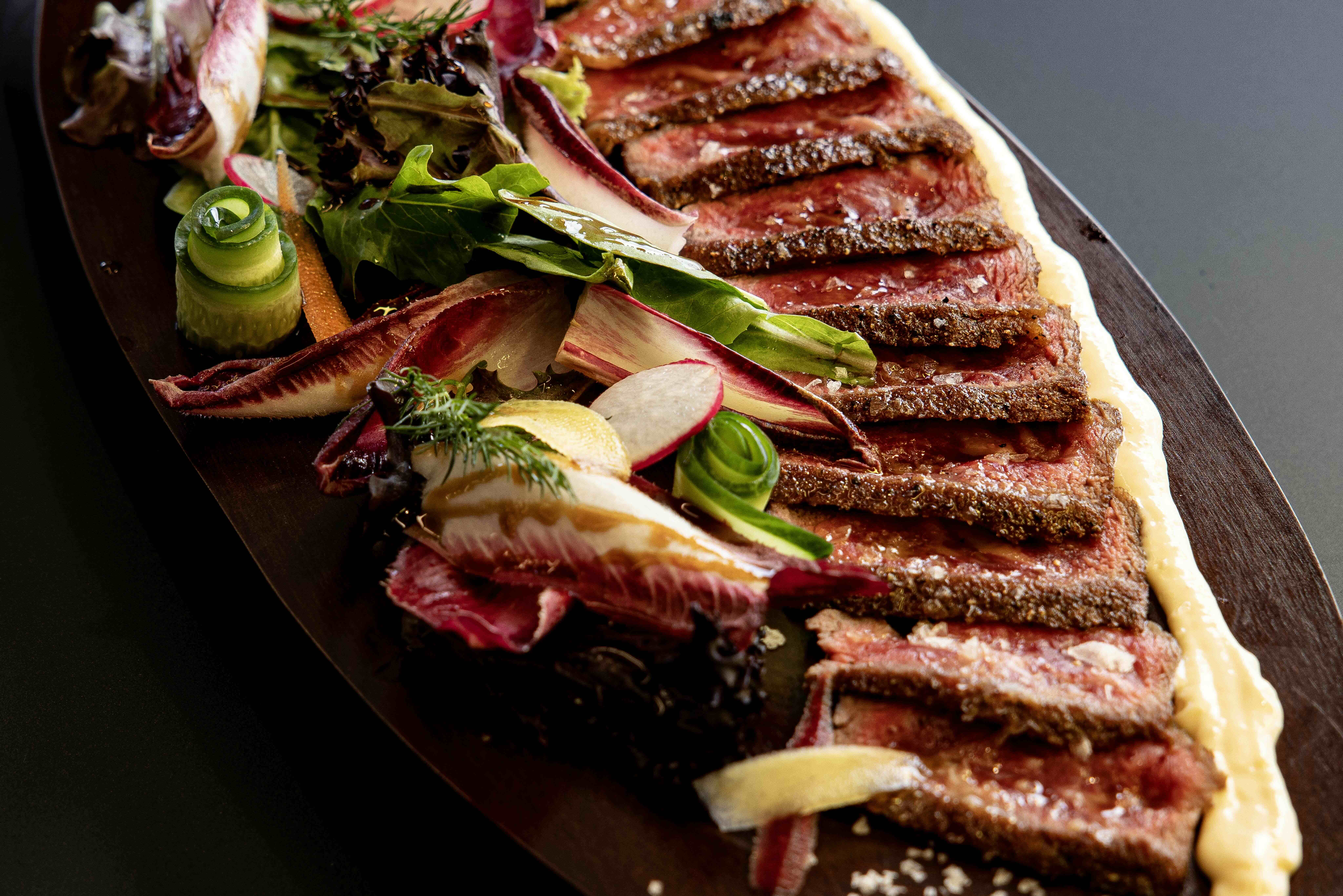 Yamasaki Beef Tataki, image courtesy of SK Hospitality Group