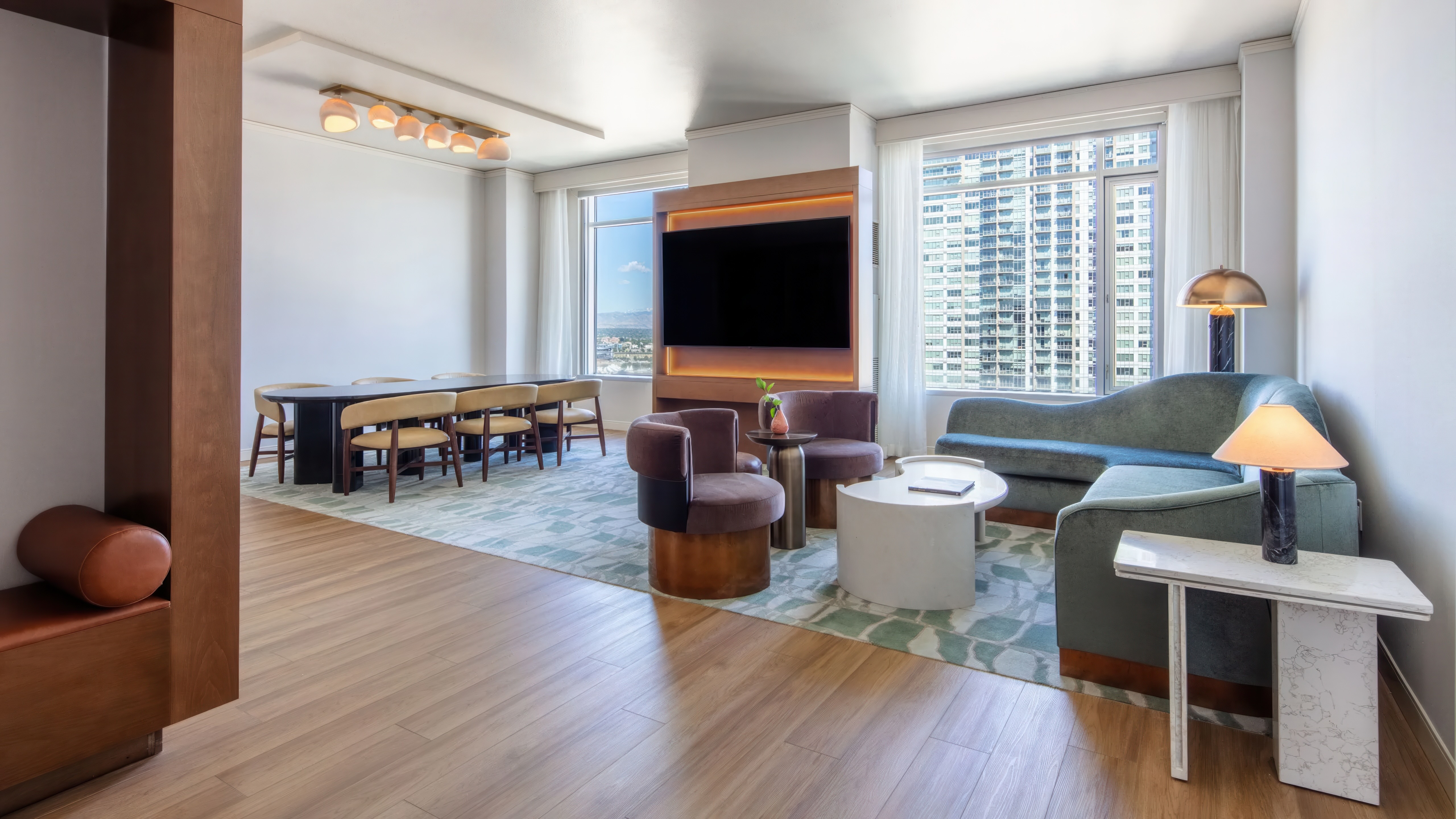 Suite Interior, image courtesy of Hyatt Regency Denver