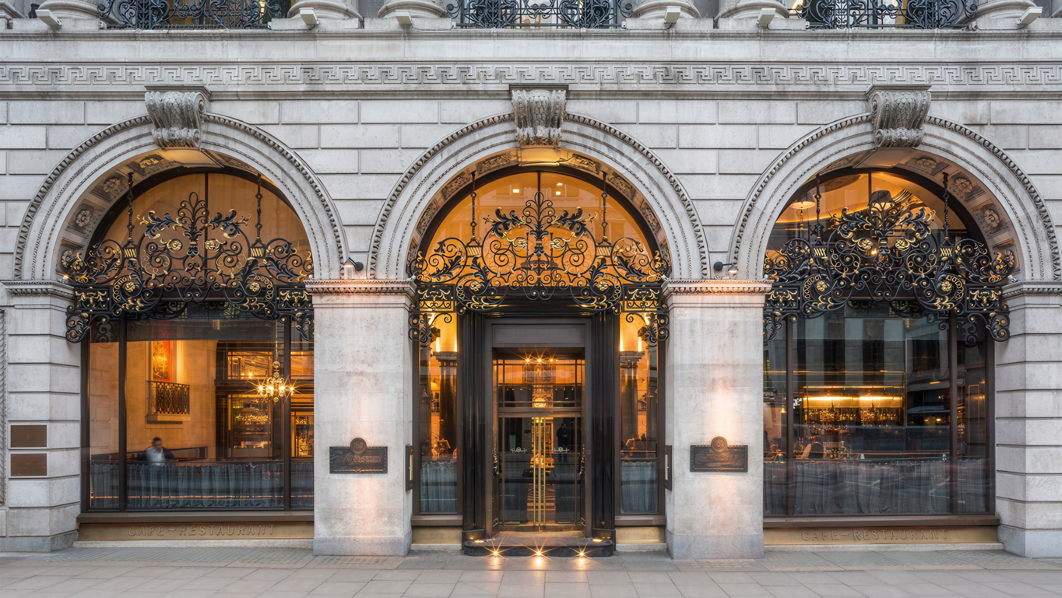 The Wolseley London Exterior, image courtesy of The Wolseley London