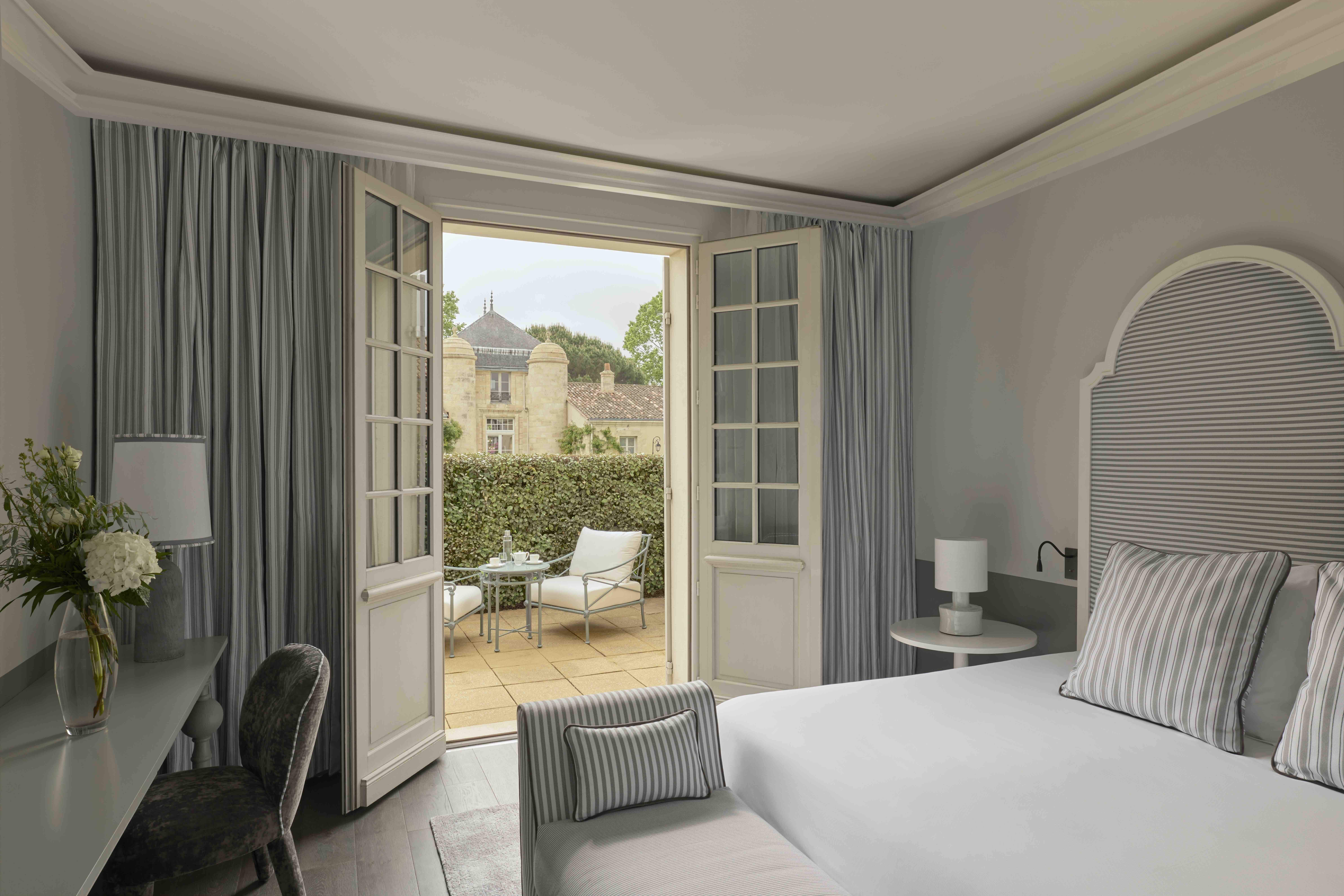 Garden Terrace Room, image courtesy of COMO Cordeillan-Bages