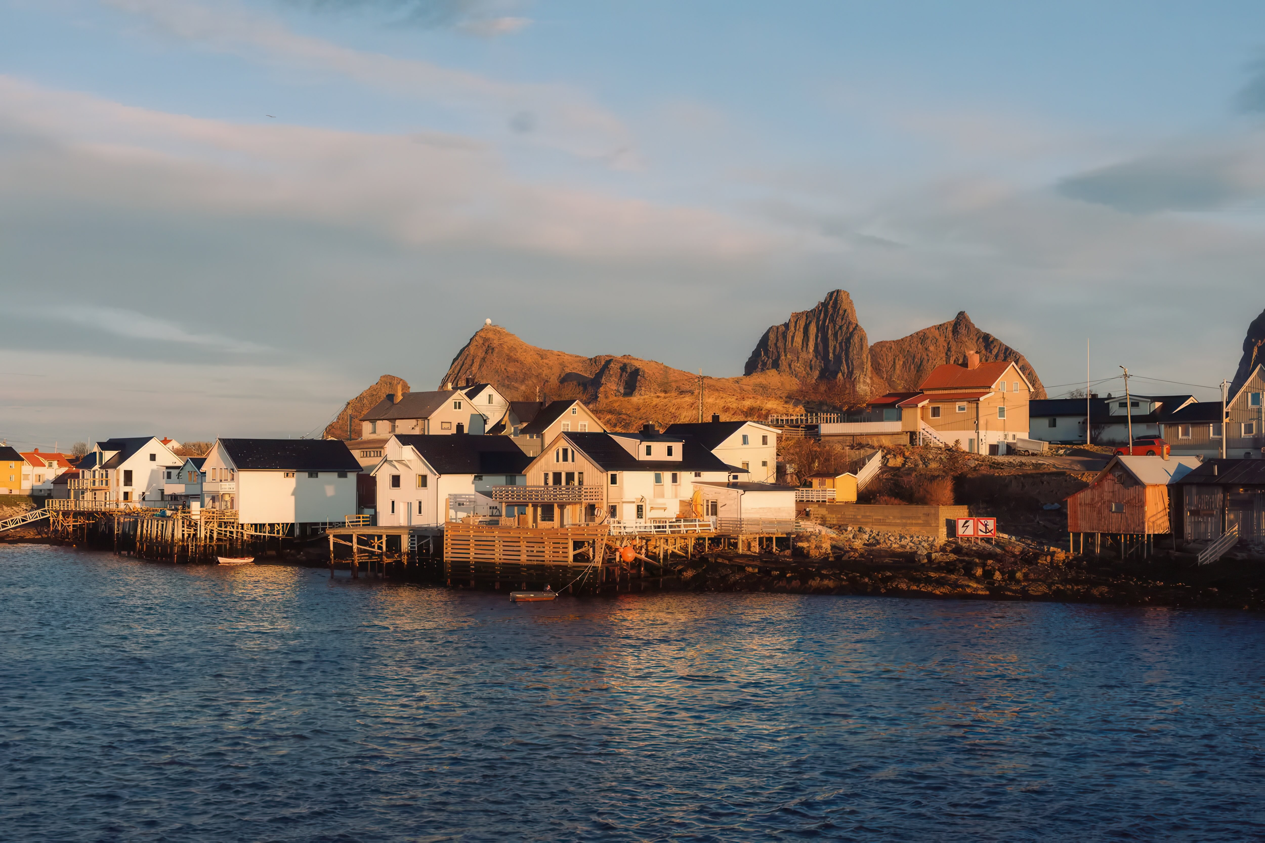 Town of Træna, image courtesy of Ytrí Island Retreat