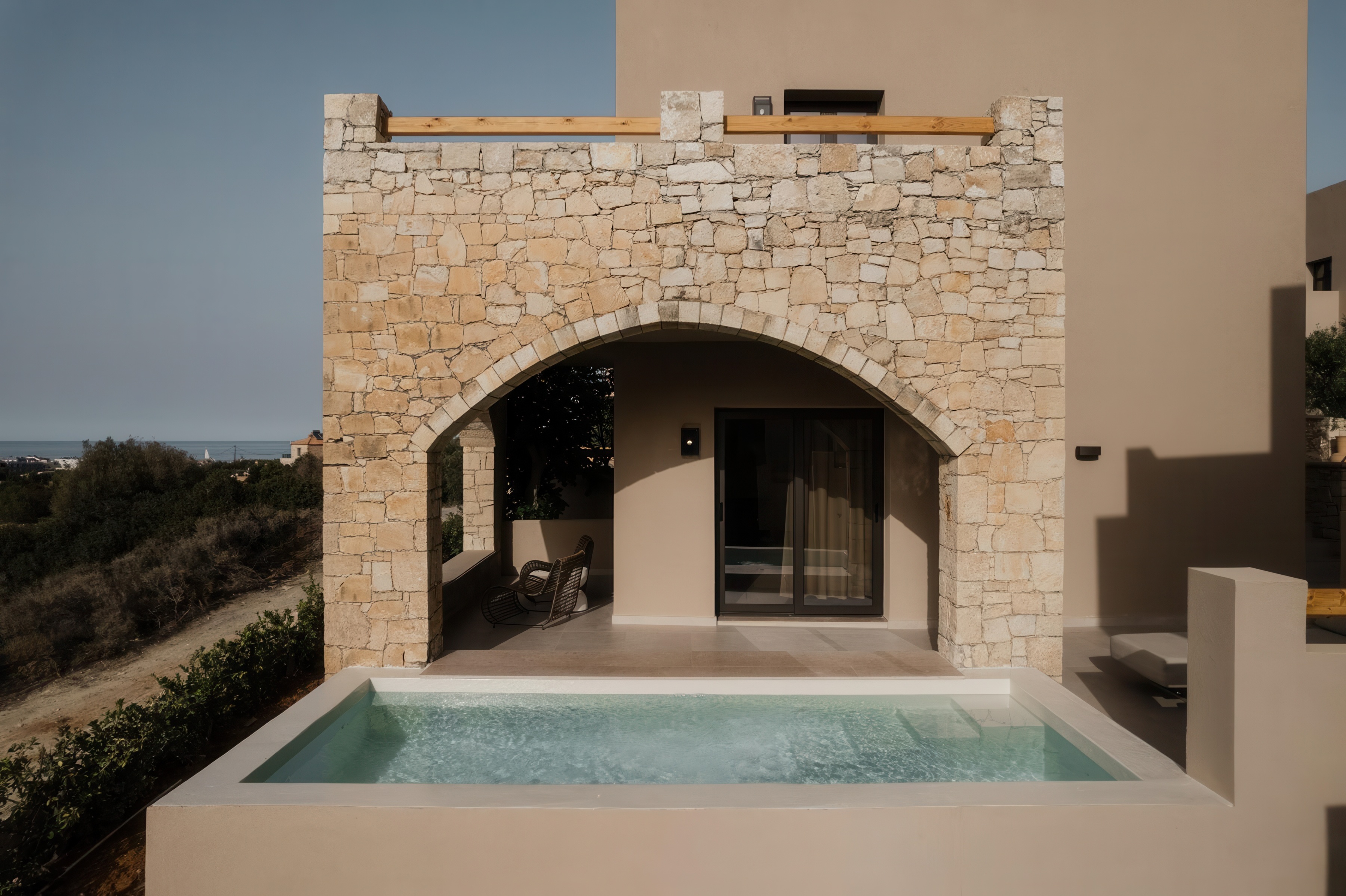 Thalos Exterior, image courtesy of Omicron Hotels