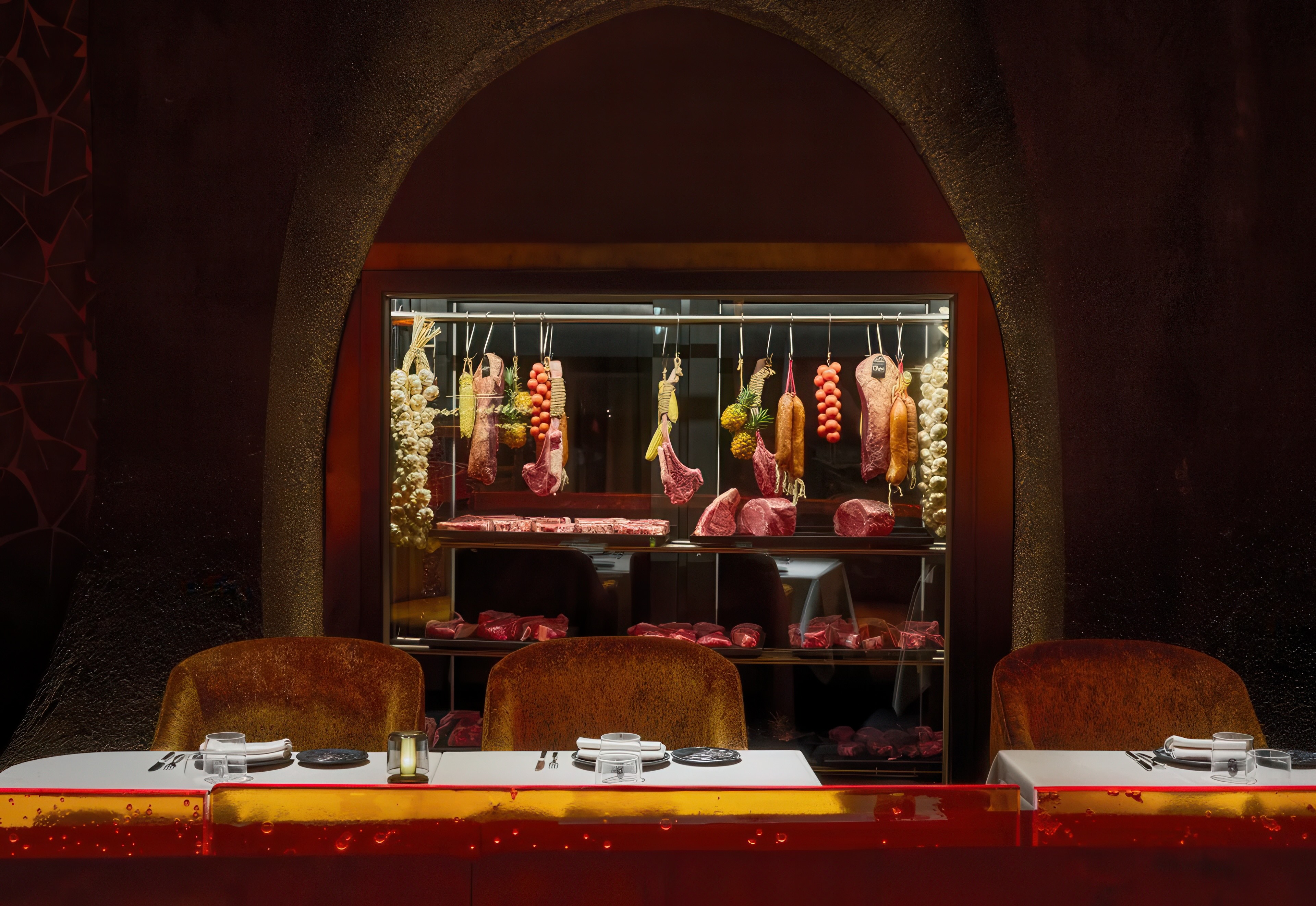 image of dining venue Leña by Dani García, image courtesy of Mandarin Oriental Punta Negra