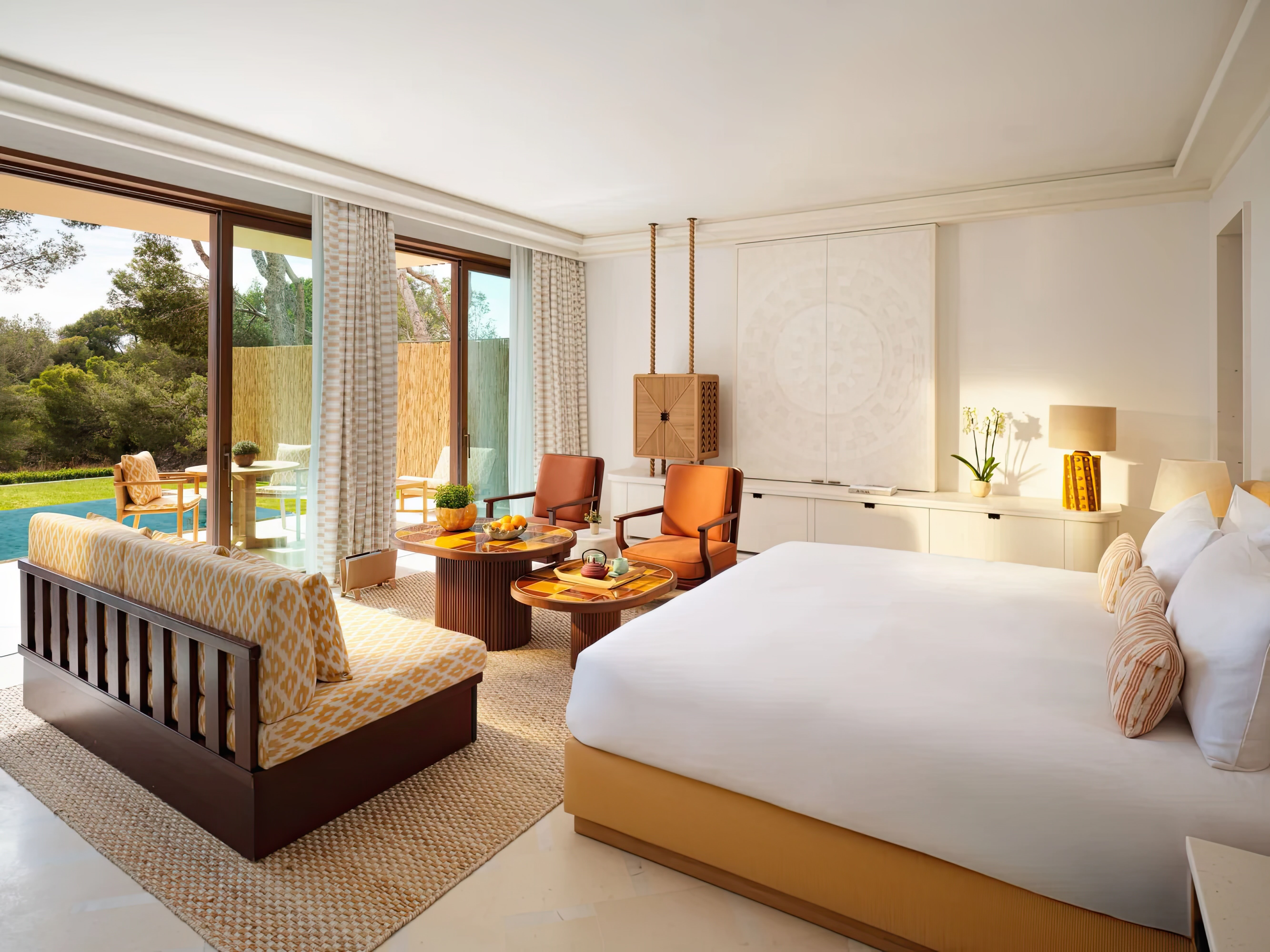 image of the Junior Sea View Suite, image courtesy of Mandarin Oriental Punta Negra