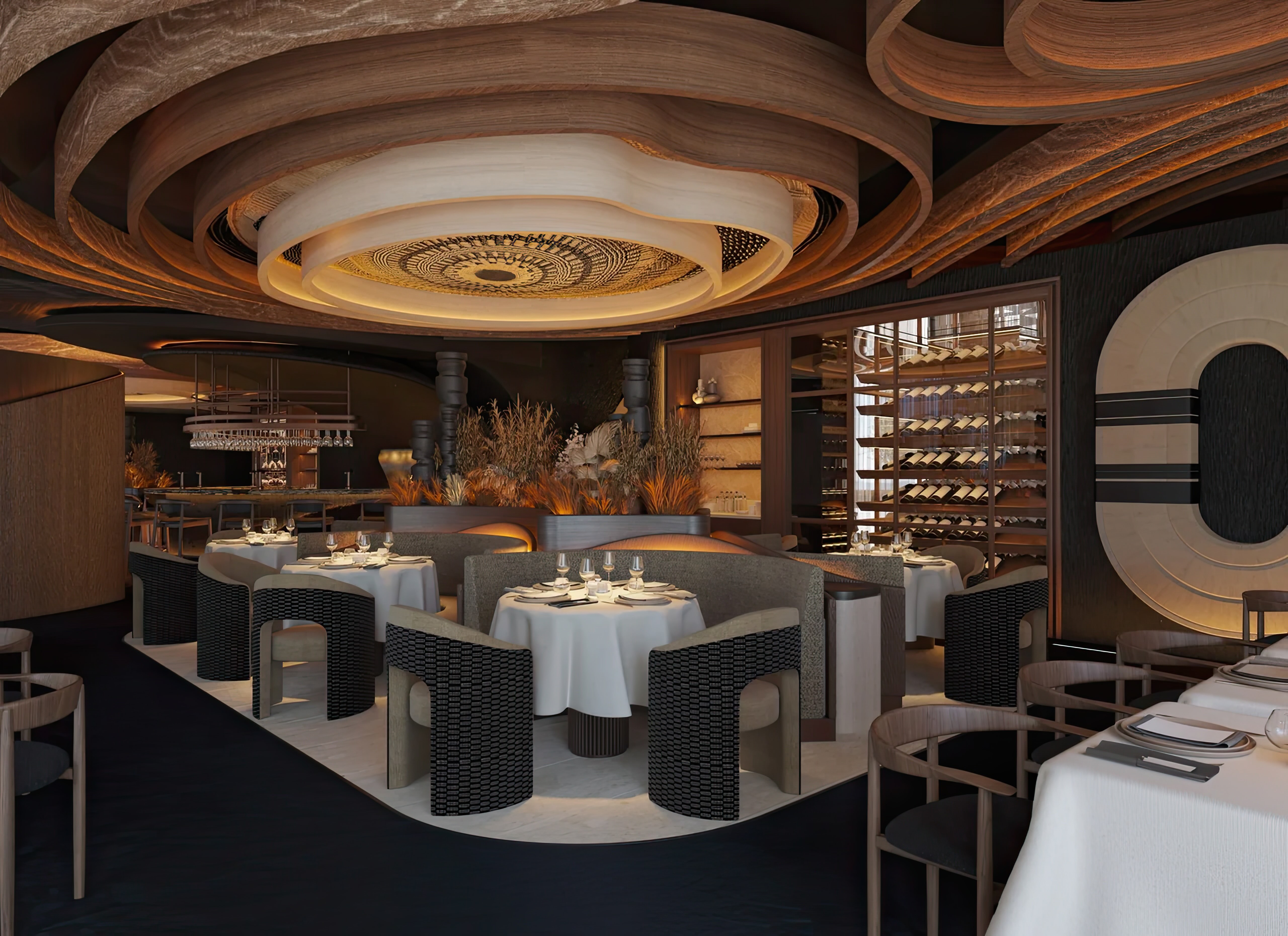 image of dining venue Leña by Dani García, image courtesy of Mandarin Oriental Punta Negra