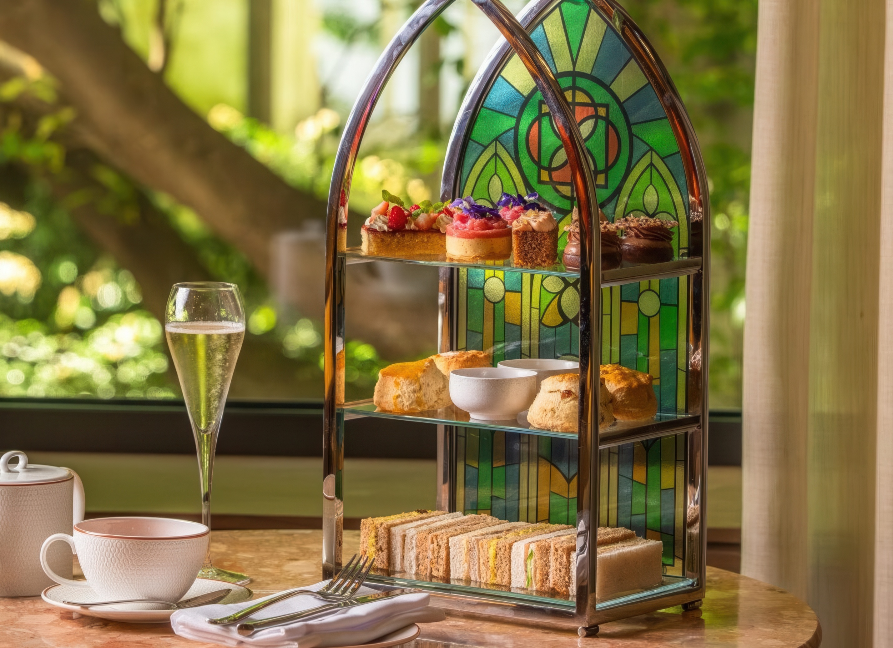 Afternoon Tea, image courtesy of The Derby London City