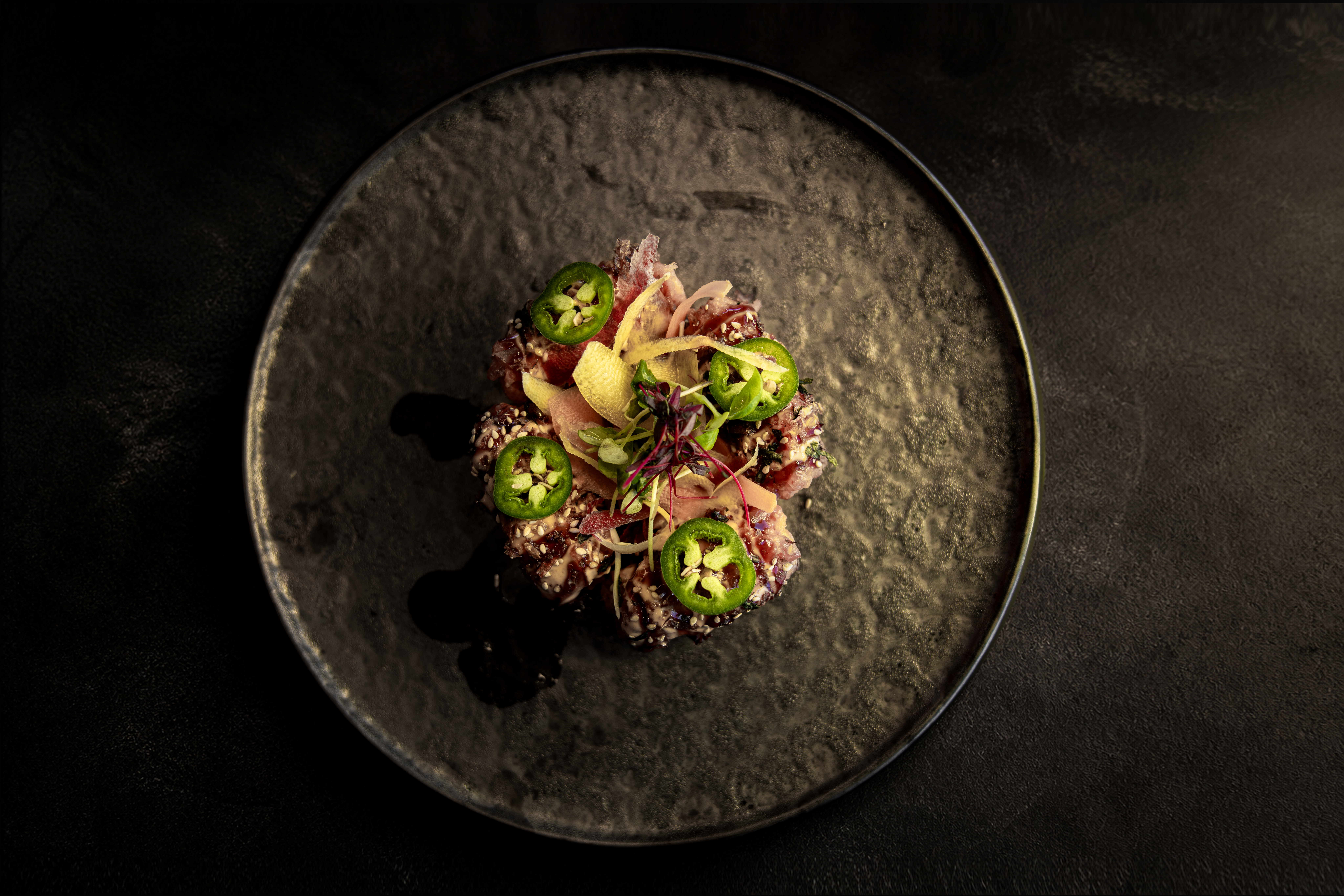 Yamasaki Crispy Tuna Rice, image courtesy of SK Hospitality Group