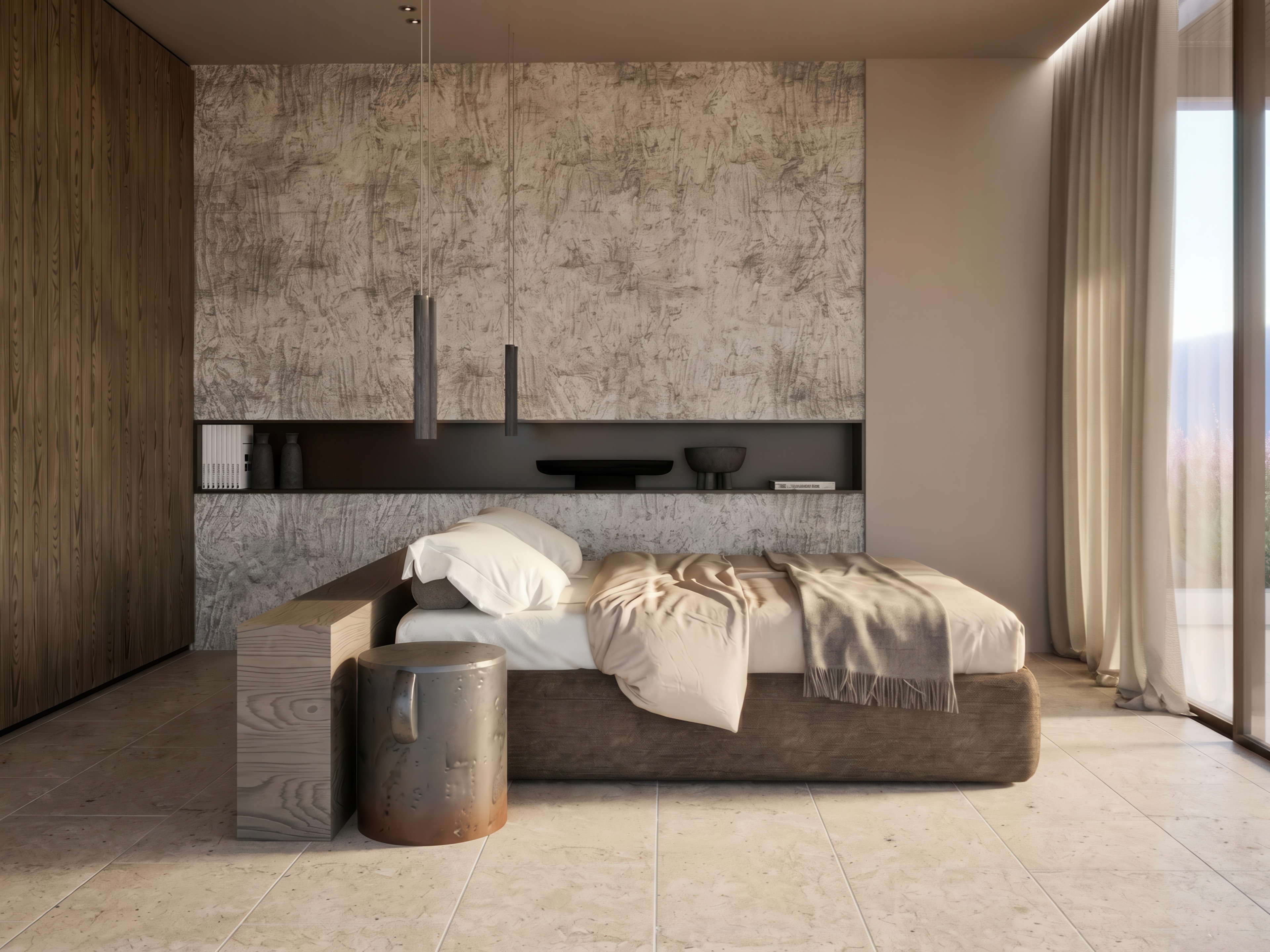 Phos Bedroom, image courtesy of Omicron Hotels