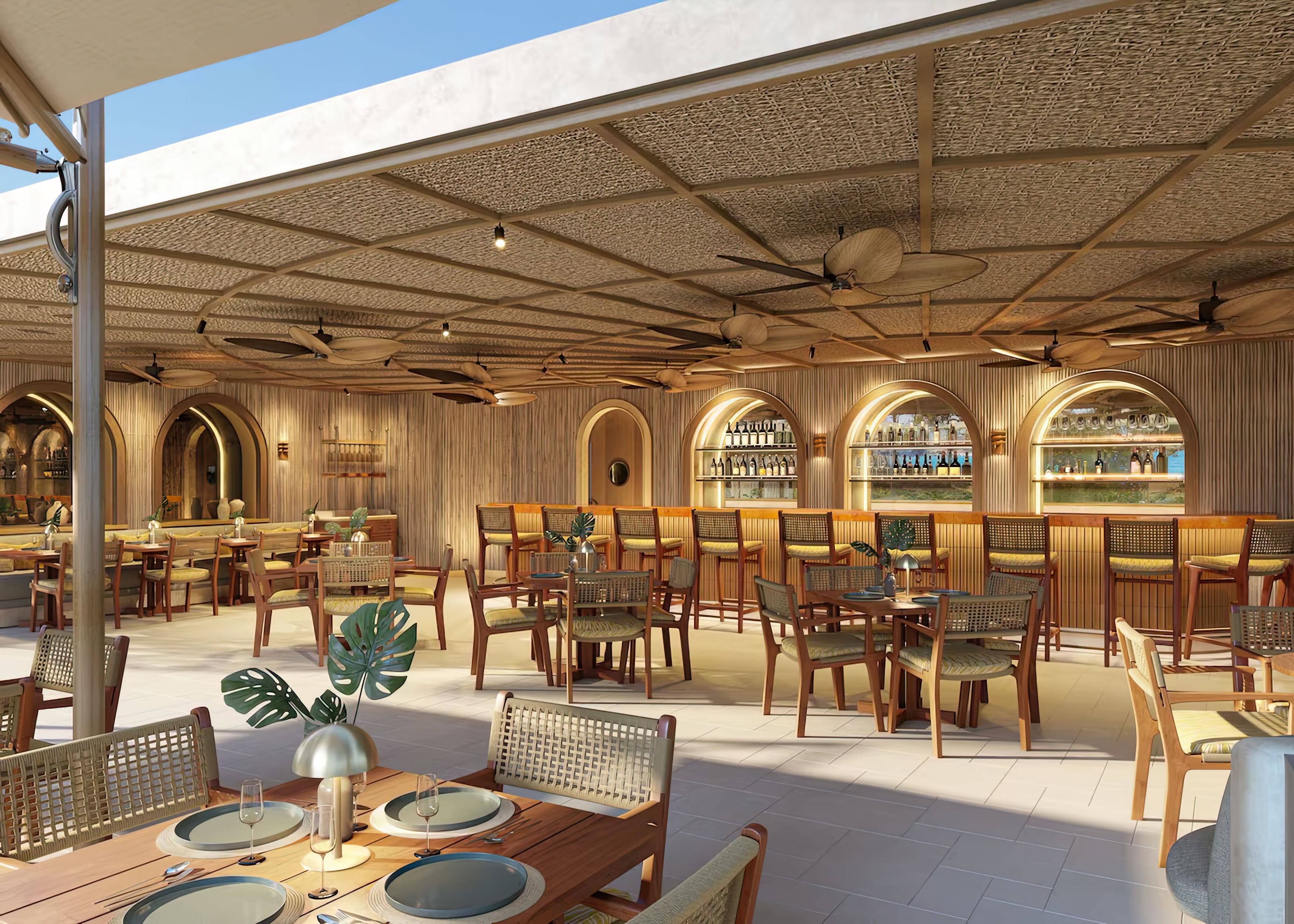 image of dining venue Thalos, image courtesy of Mandarin Oriental Punta Negra