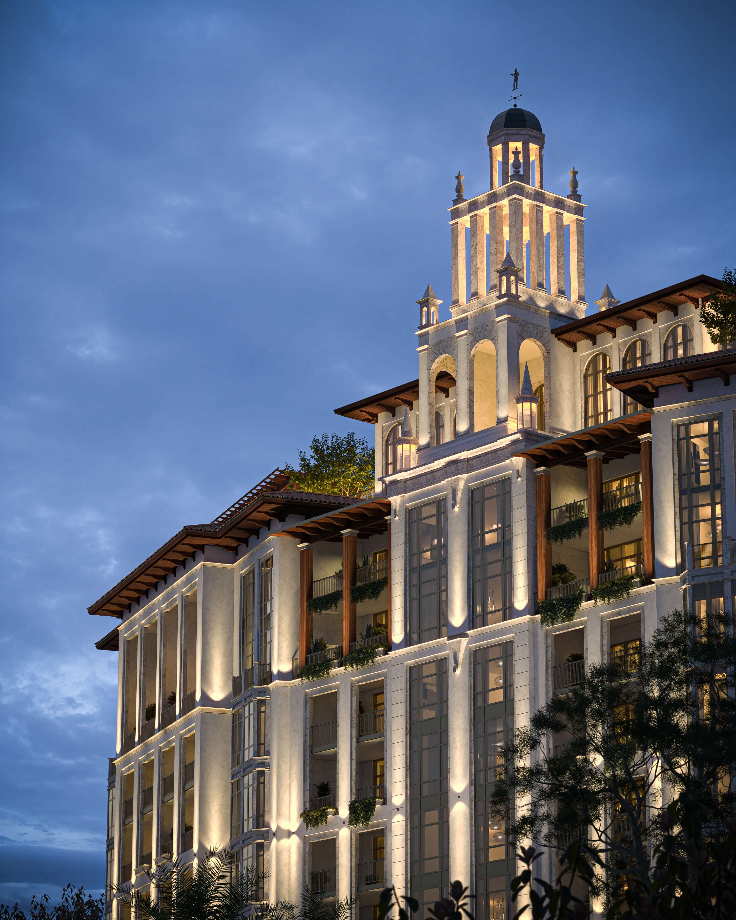 Ponce Park hand-selected its stone from the same Italian quarries that built the Colosseum and supplied Michelangelo