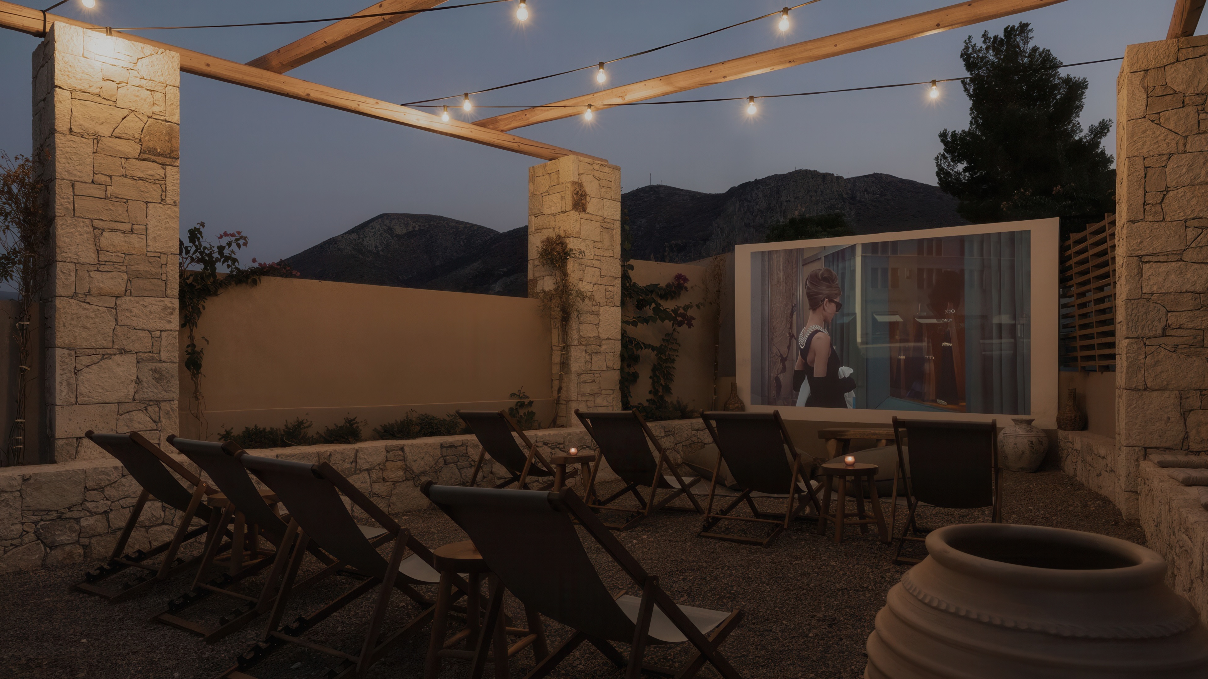 Cinema, image courtesy of Omicron Hotels