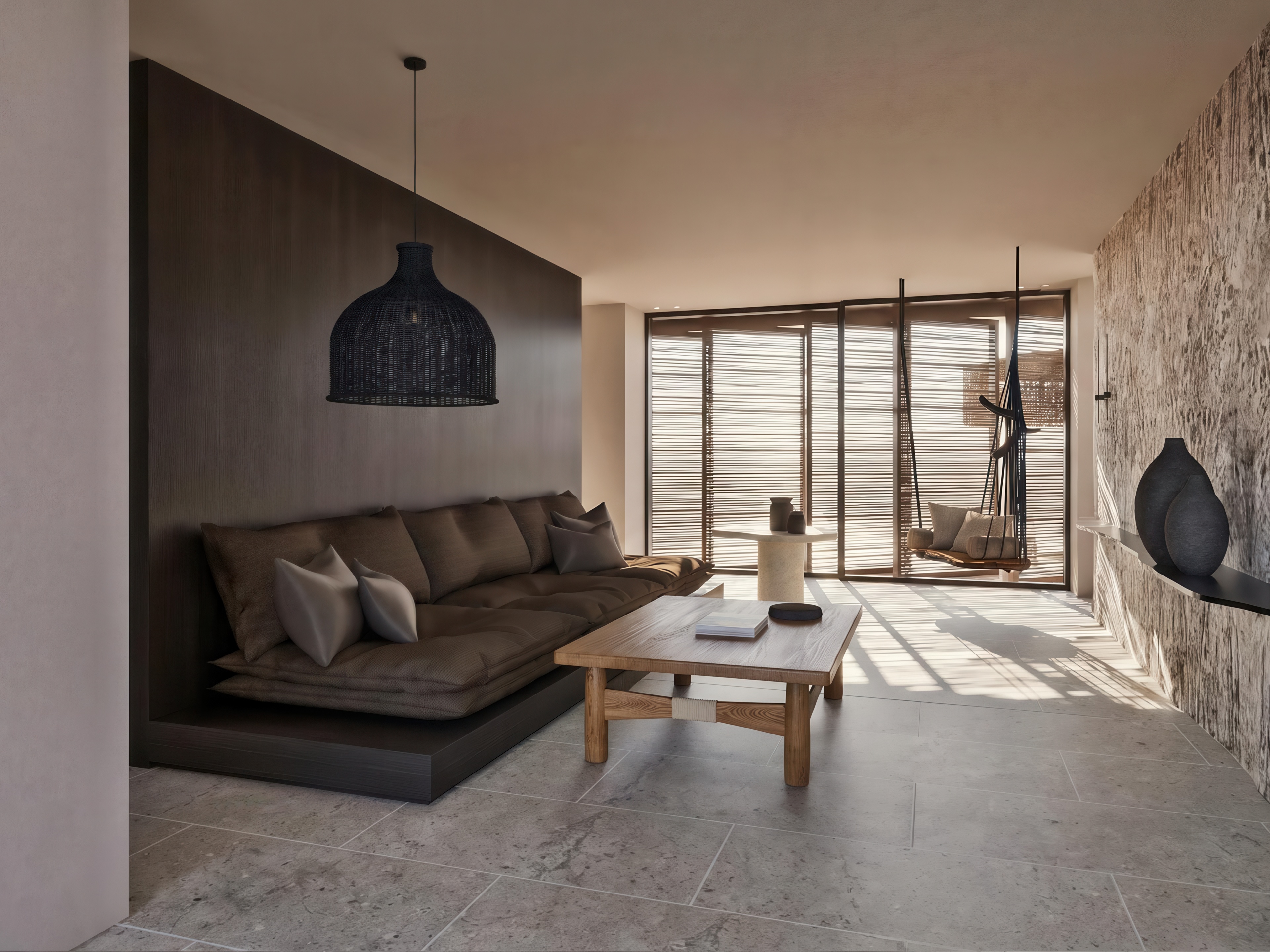 Terra Living Room, image courtesy of Omicron Hotels