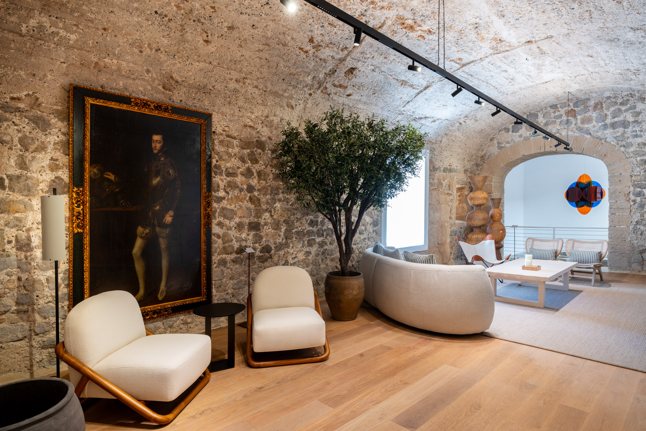 Parador Interior, courtesy of Parador de Ibiza