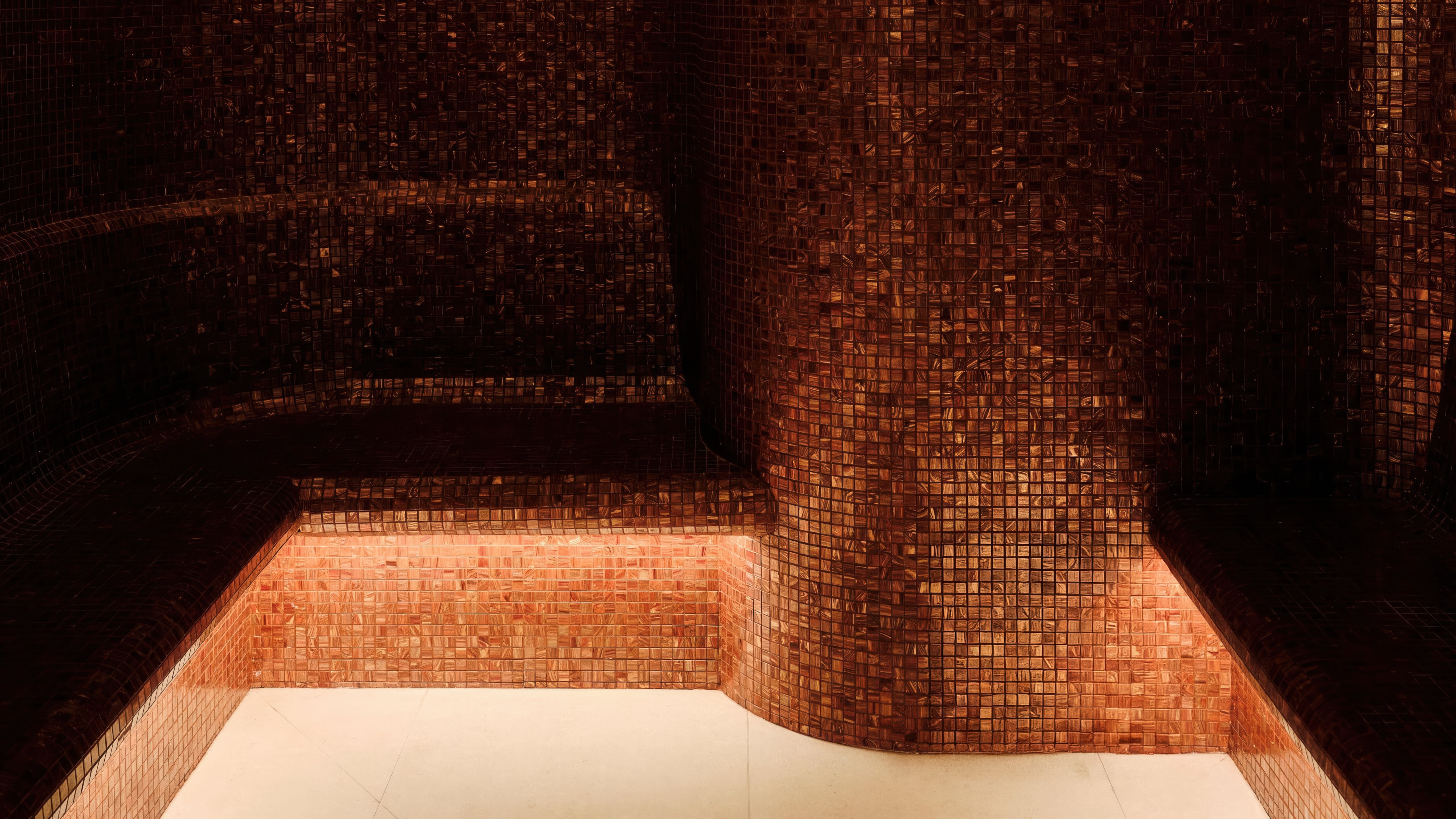 Steam Room, courtesy of Hôtel Palais de la Méditerranée