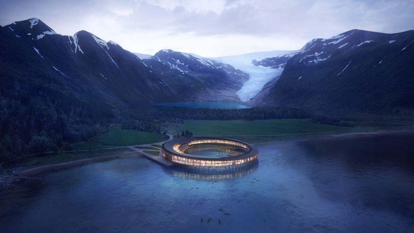 Svart — Hotel in Svartisen, Meløy