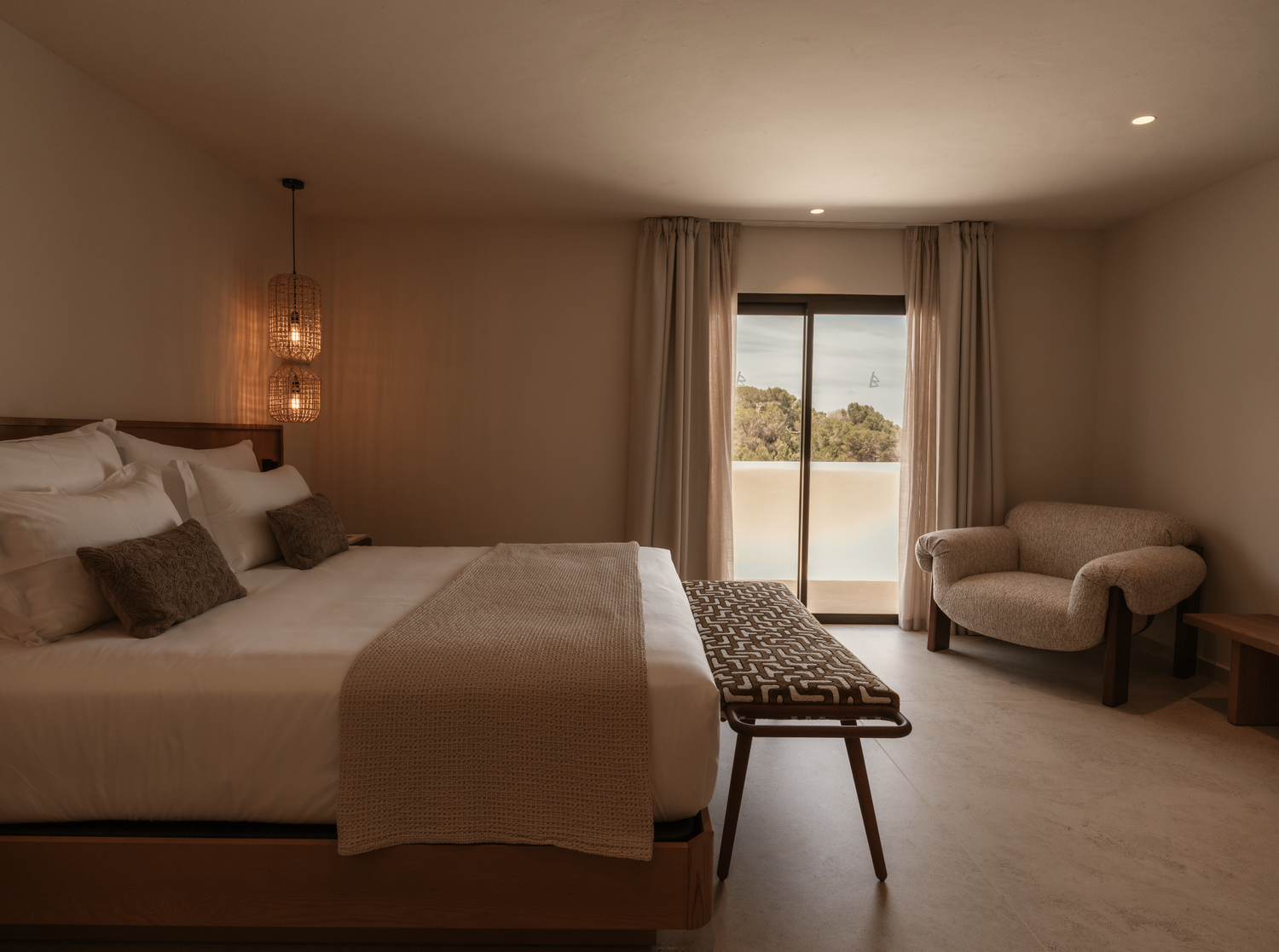 Superior Double Suite, courtesy of Besai Ibiza