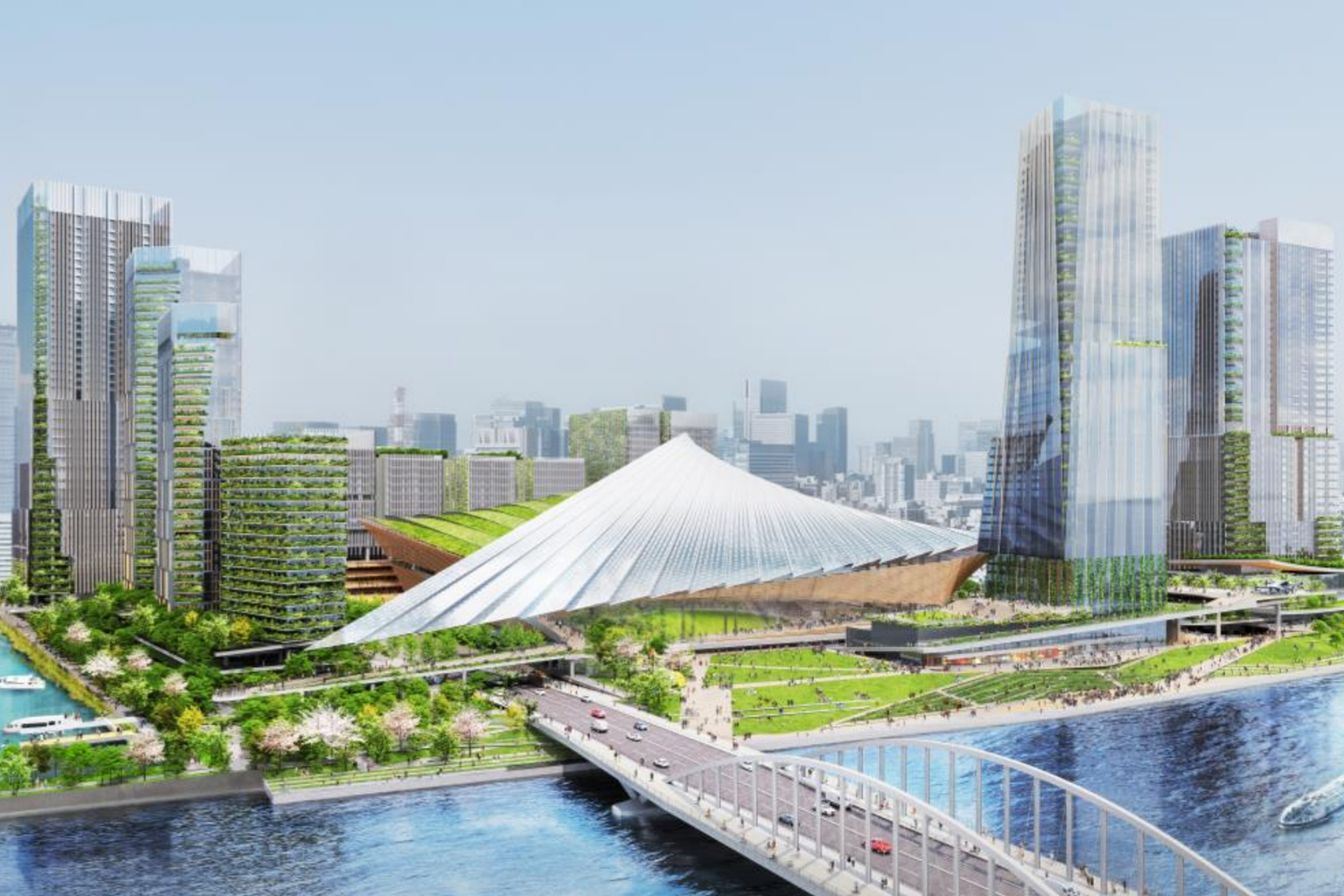 Tsukiji Redevelopment — Mixed-Use in Tsukiji, Chuo-ku, Tokyo