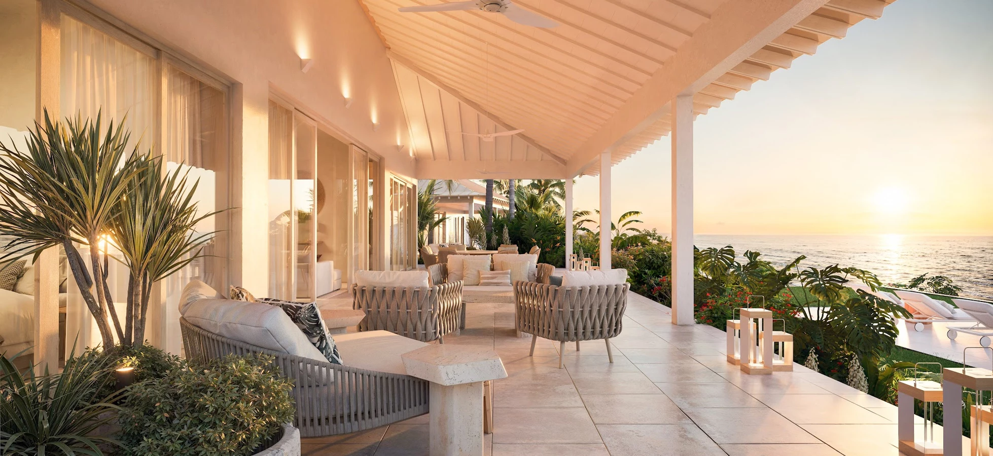 Shore Cottage Terrace, courtesy of Montage Hotels & Resorts