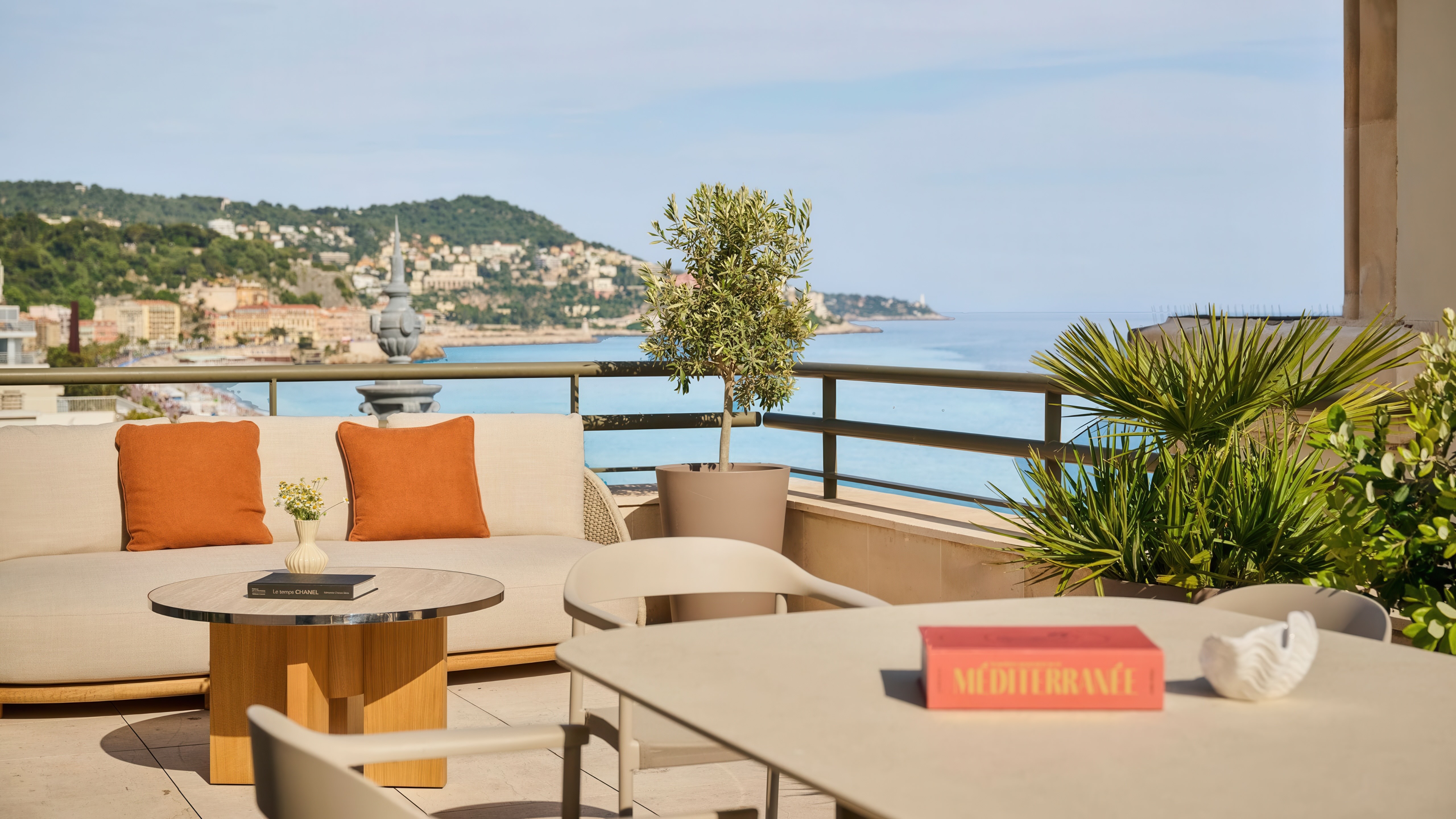 Suite Terrace, courtesy of Hôtel Palais de la Méditerranée