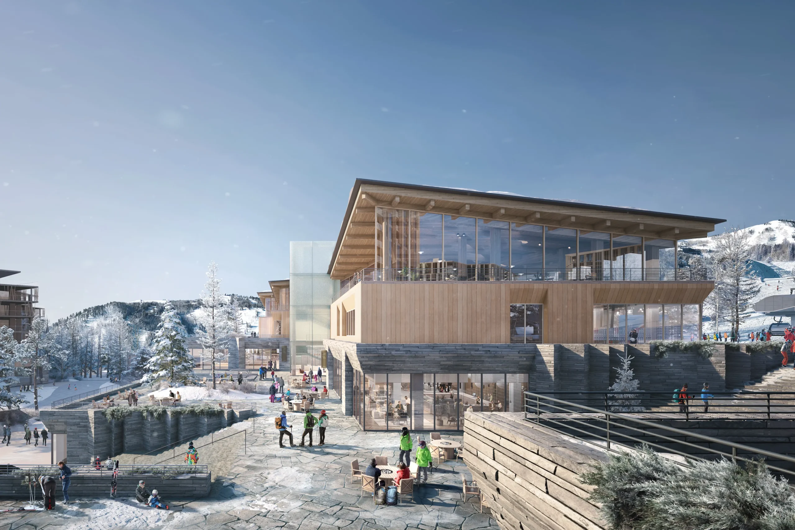 Rendering of Four Seasons Resort and Residences Deer Valley, ODA
