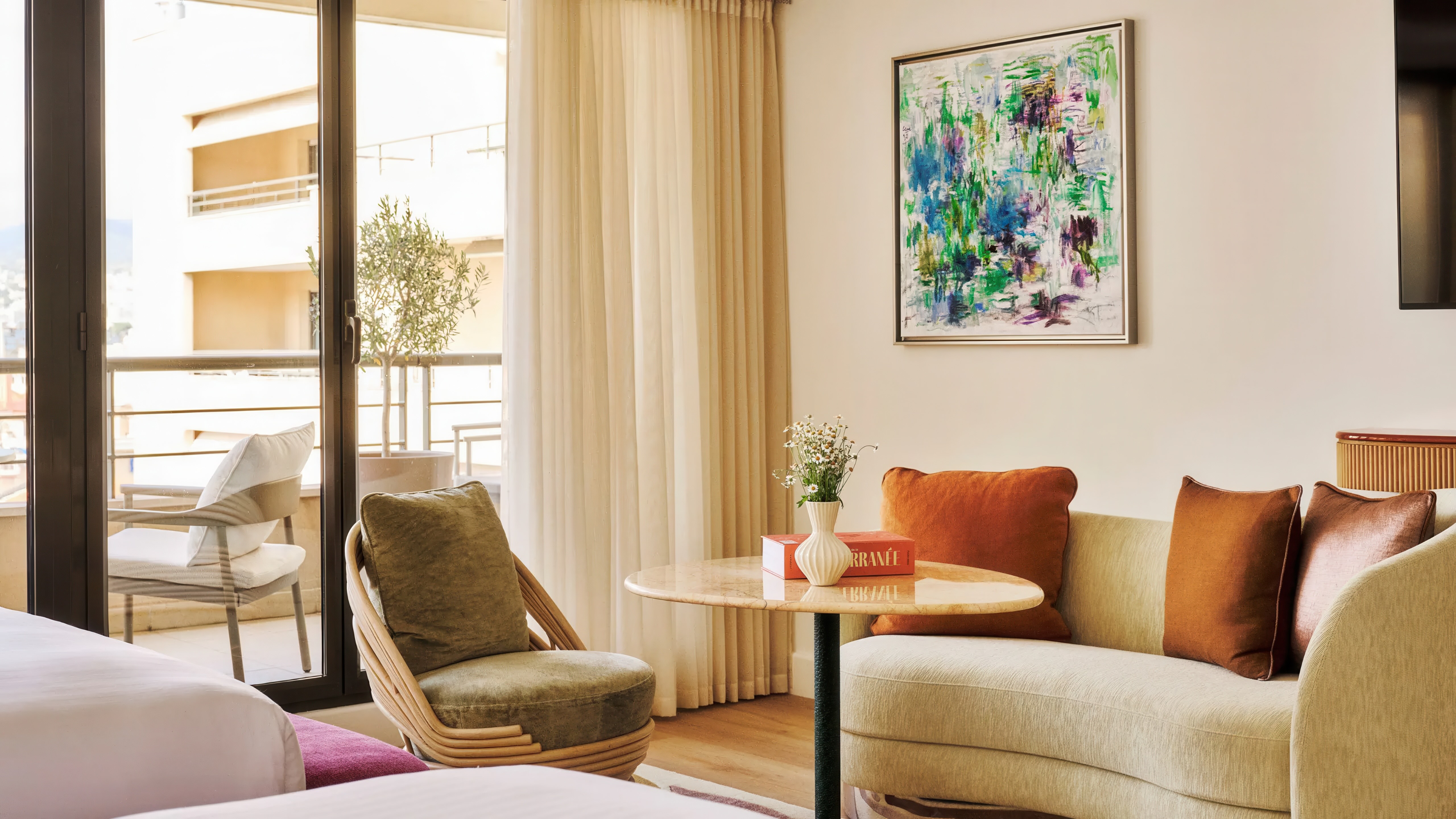 Suite Interior, courtesy of Hôtel Palais de la Méditerranée