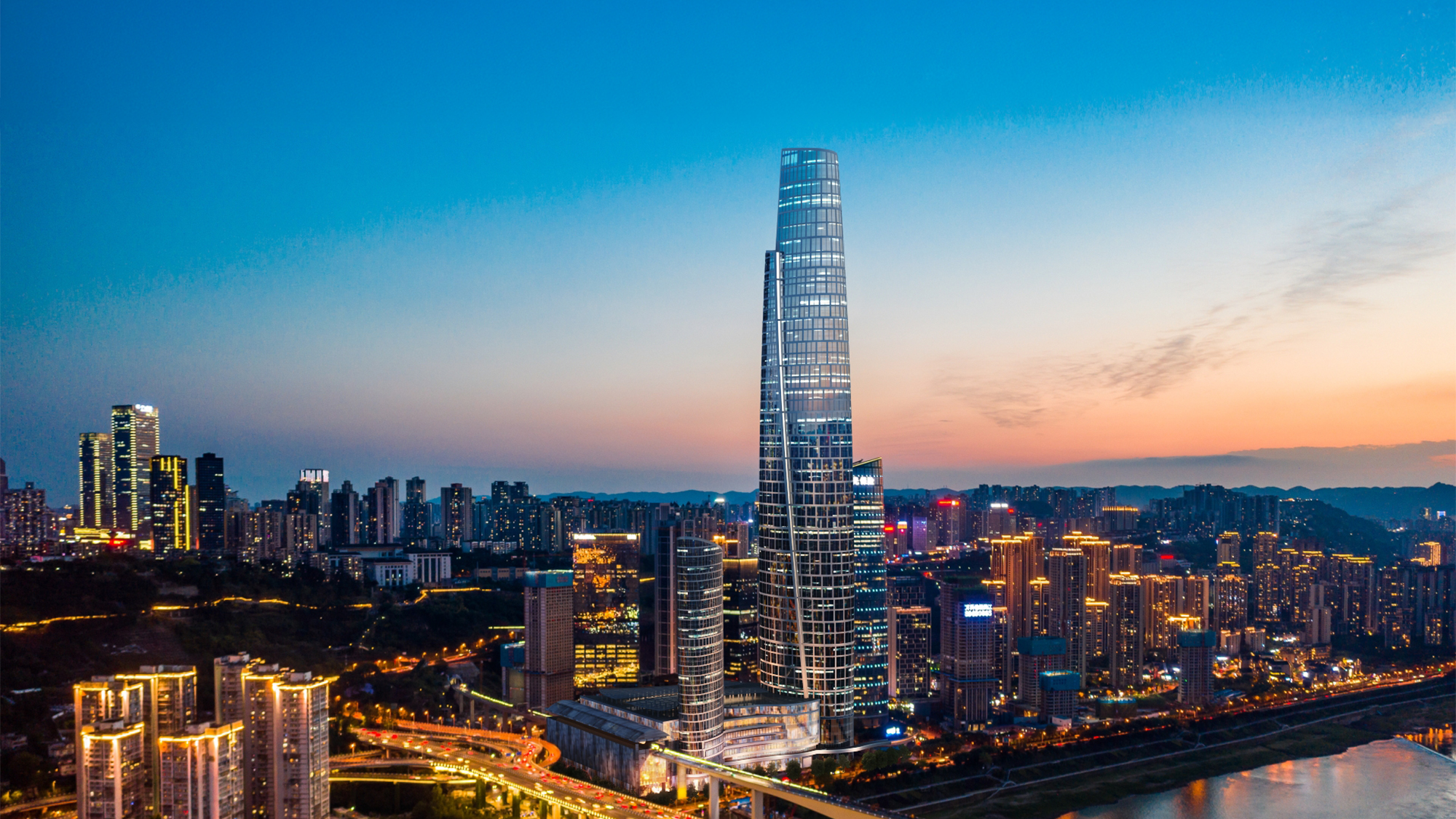 Chongqing International Land-Sea Center — Mixed-Use in Danzishi, Nan'an District, Chongqing