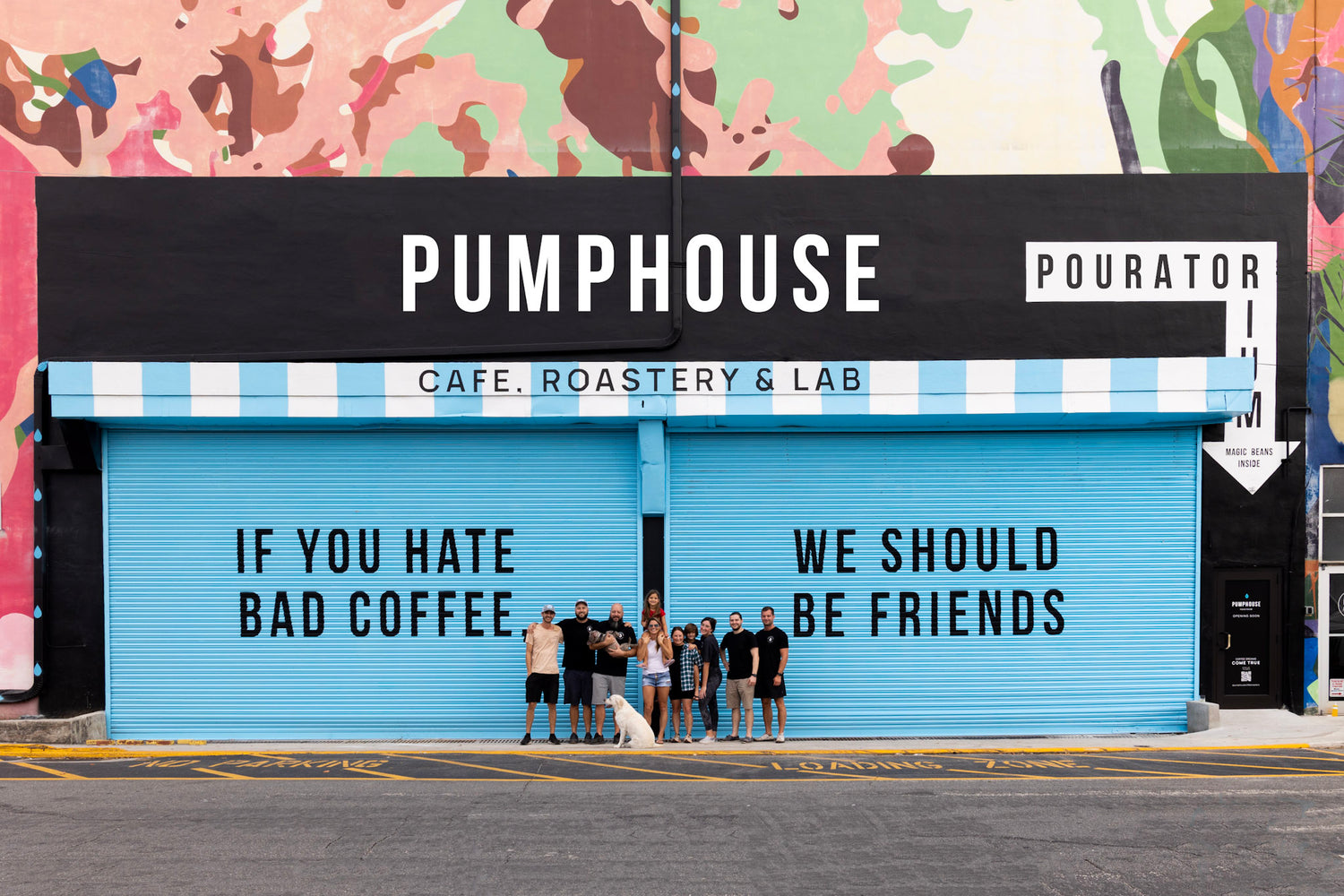The Pumphouse Pouratorium cafe and roastery