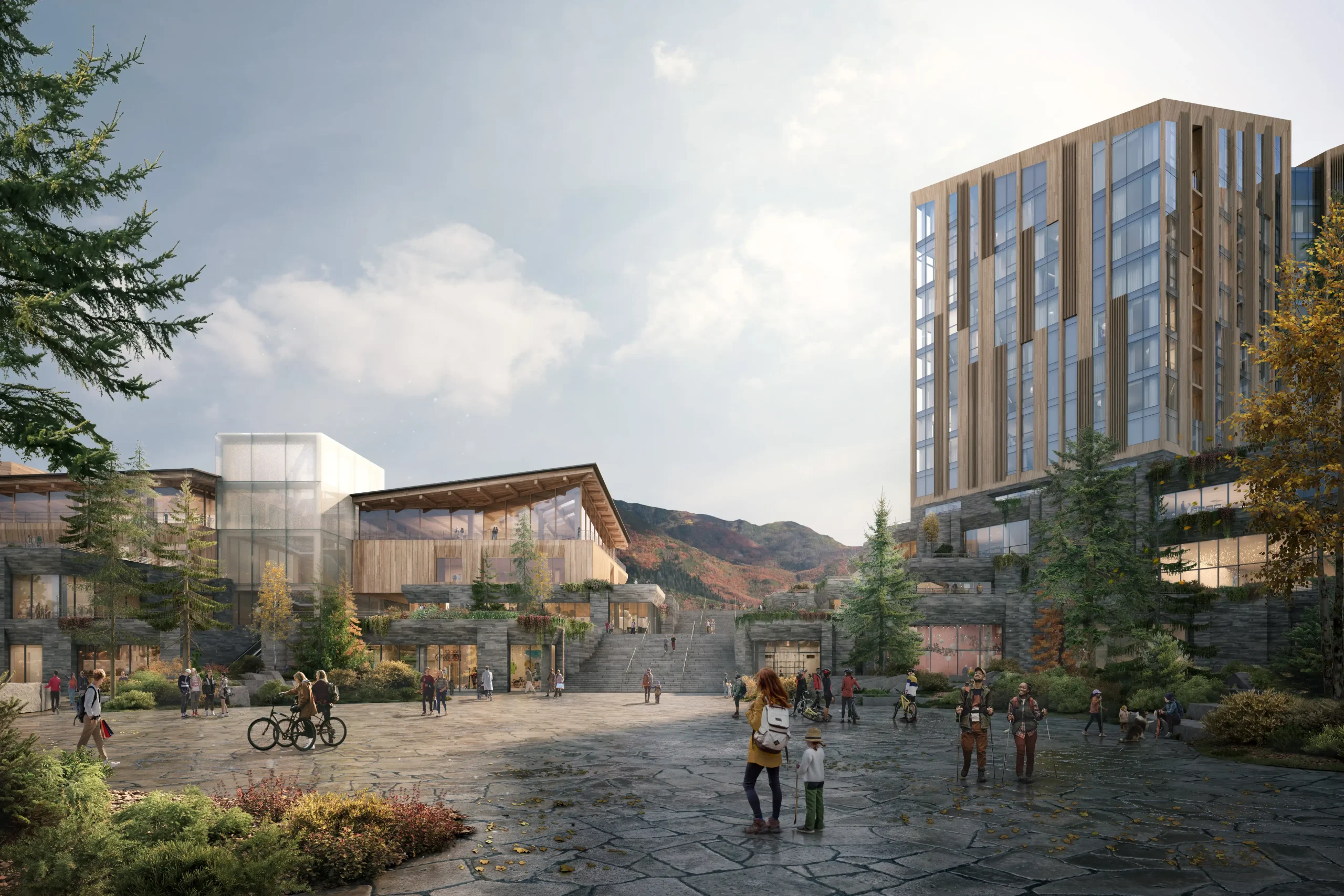 Deer Valley East Village rendering, ODA