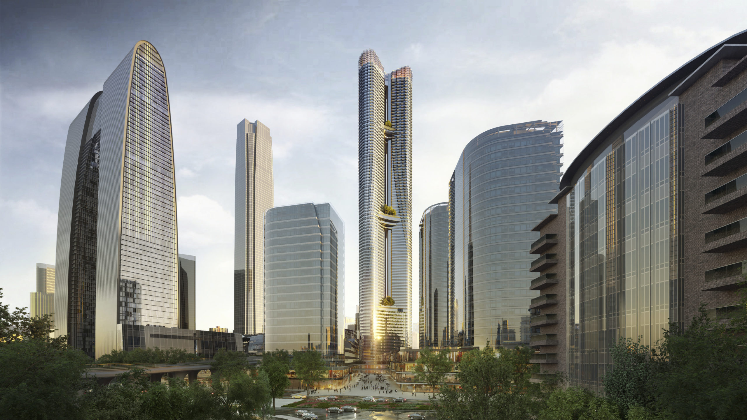 China Overseas Suzhou Supertall — Mixed-Use in Wujiang District, Suzhou