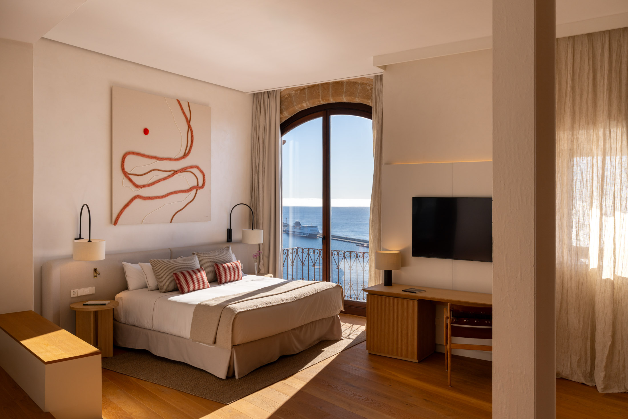 Junior Suite, courtesy of Parador de Ibiza