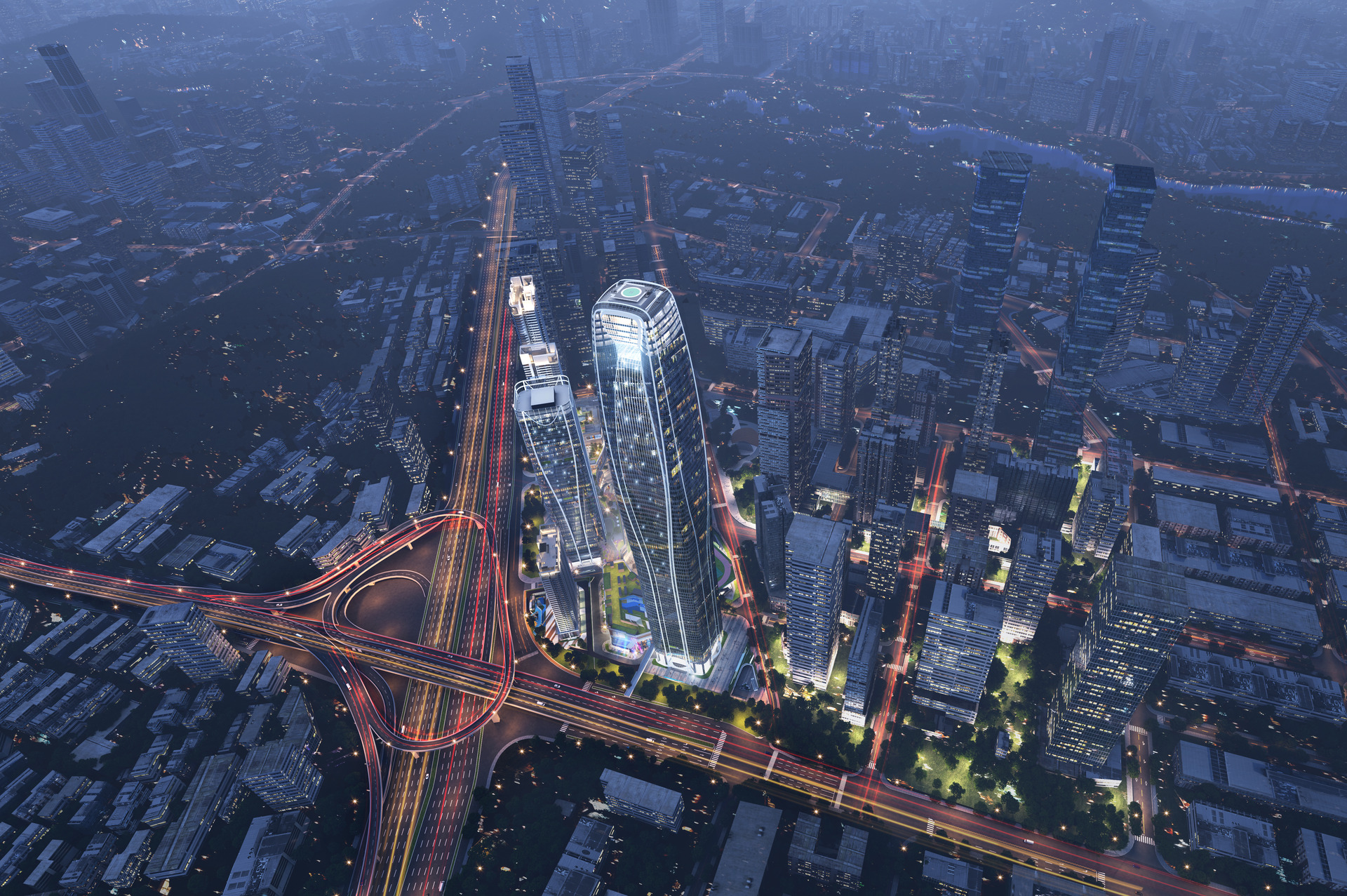 Chengjian Meiyuan — Mixed-Use in Luohu District, Shenzhen