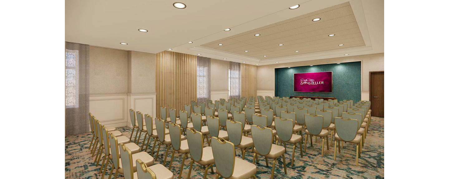 Conference Room, courtesy of Dolly Parton's Songteller Hotel