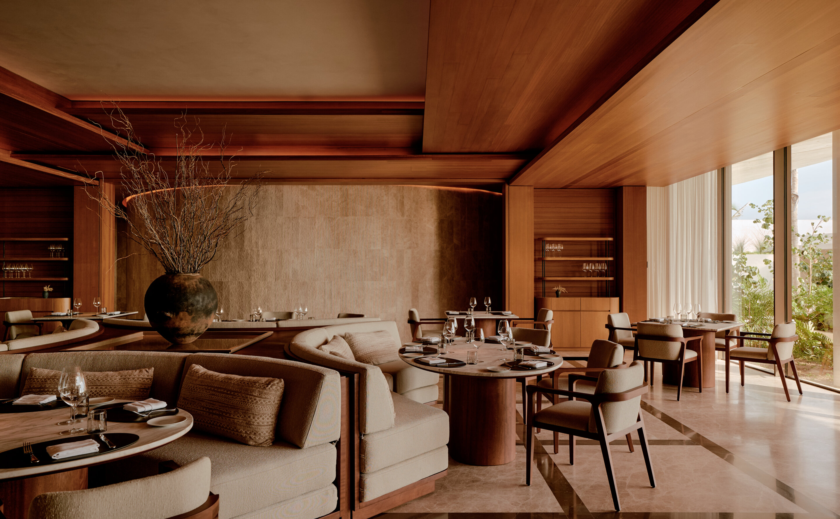 image of dining venue Arva at Amanvari Costa Palmas, courtesy of Aman Group
