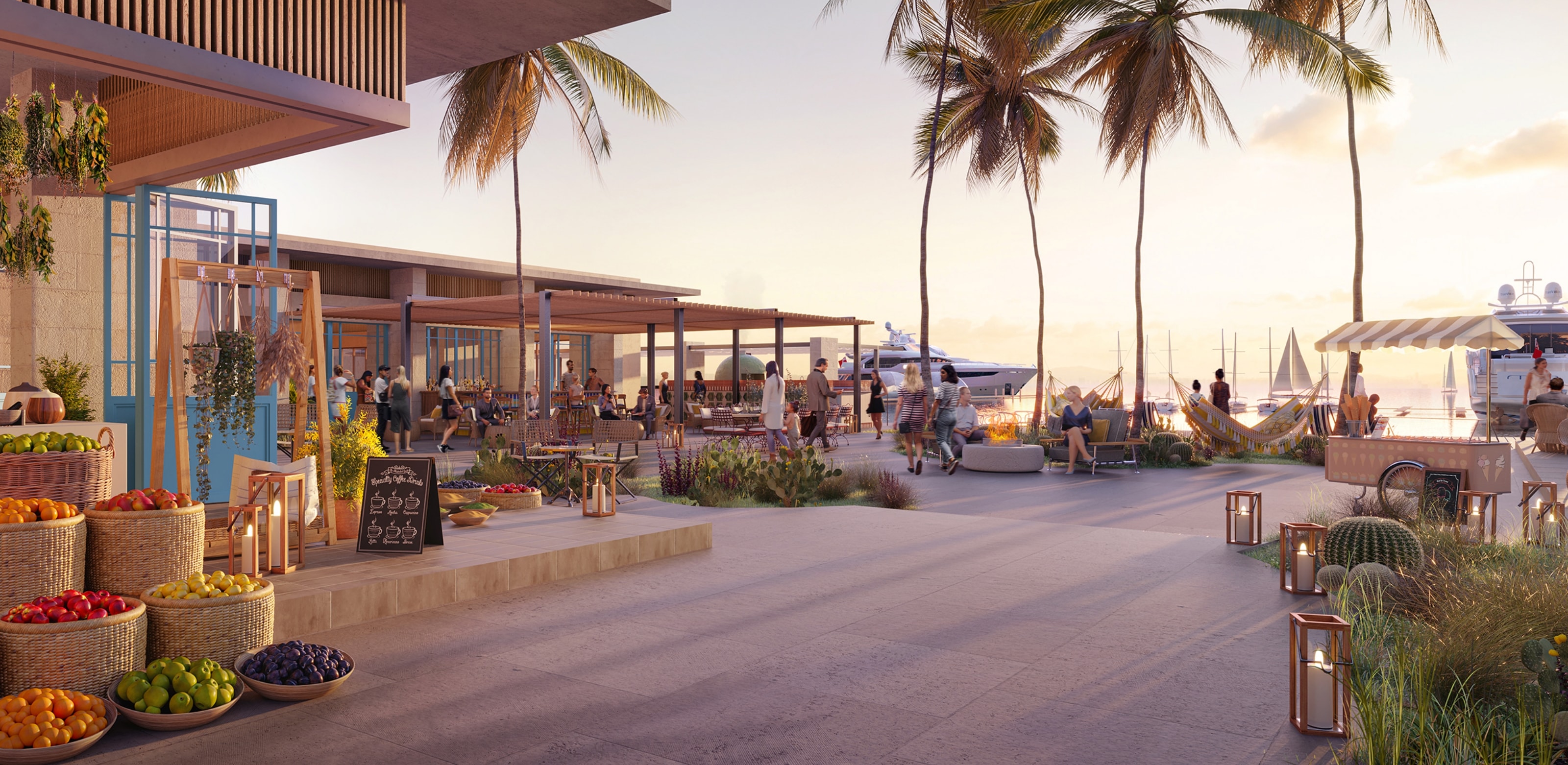 image of Marina Village, courtesy of Costa Palmas