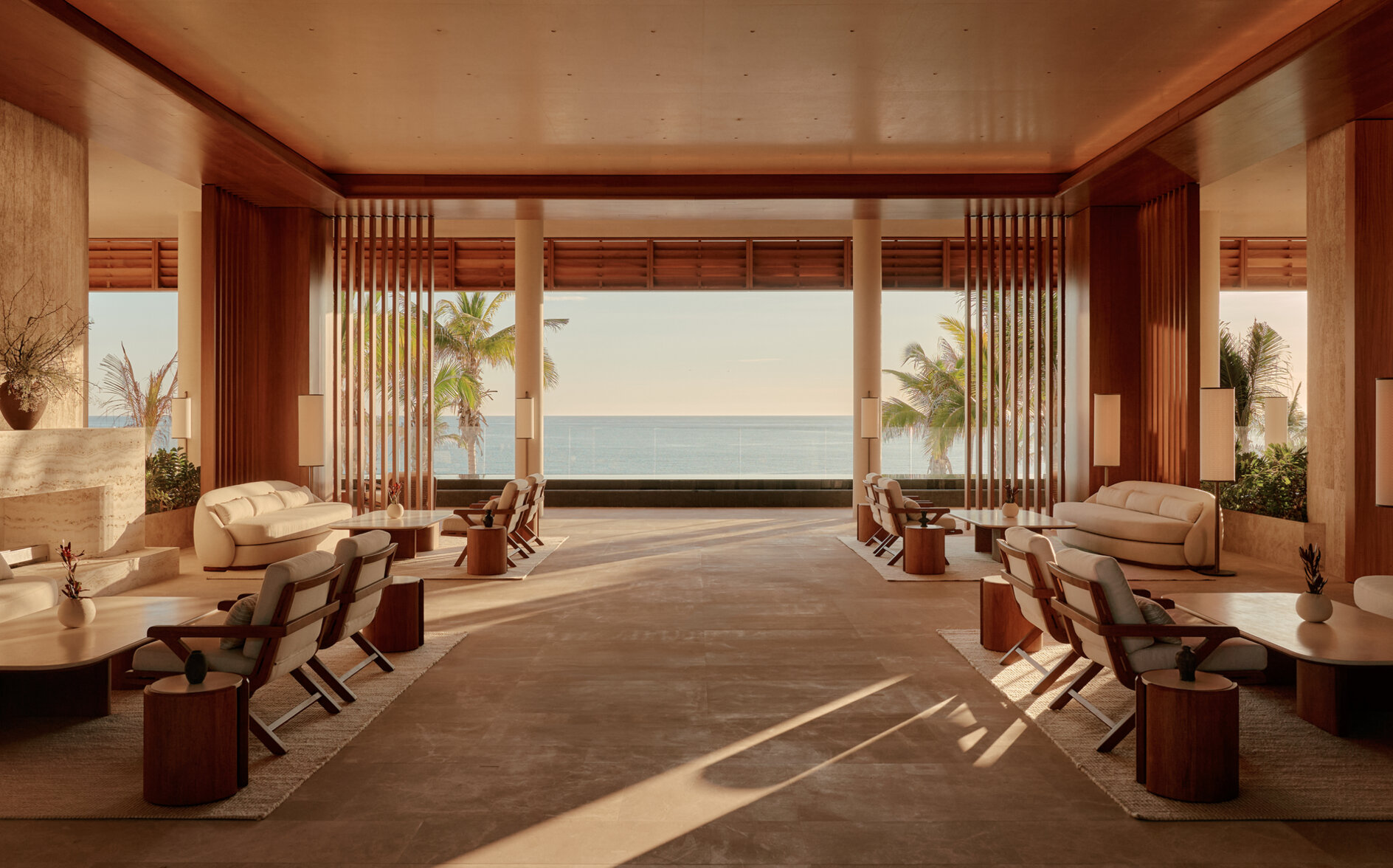 image of the lobby at Amanvari Costa Palmas, courtesy of Aman Group