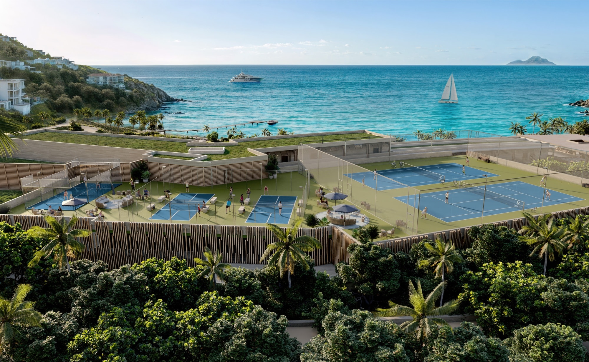 The Setai St. Maarten begins to rise at Indigo Bay