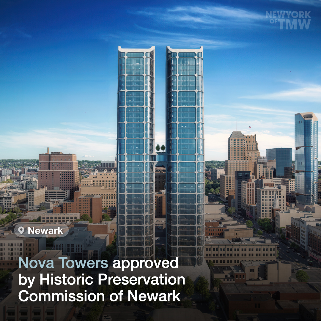 Nova Towers approved by the Historic Preservation Commission of Newark
