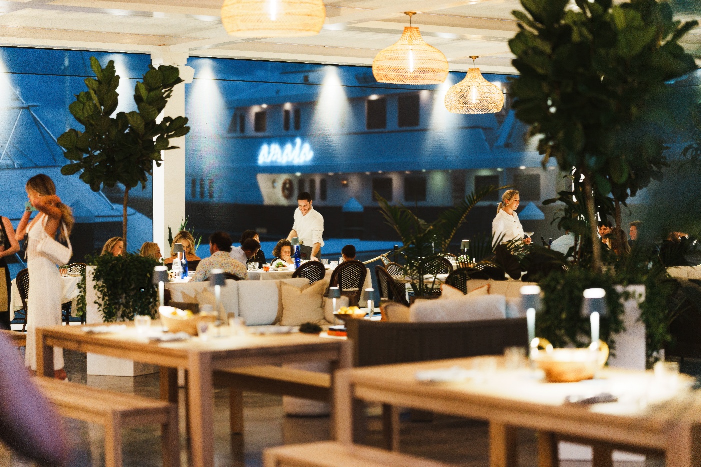 Lamarina, a coastal-inspired waterside restaurant opens in Safe Harbor Rybovich