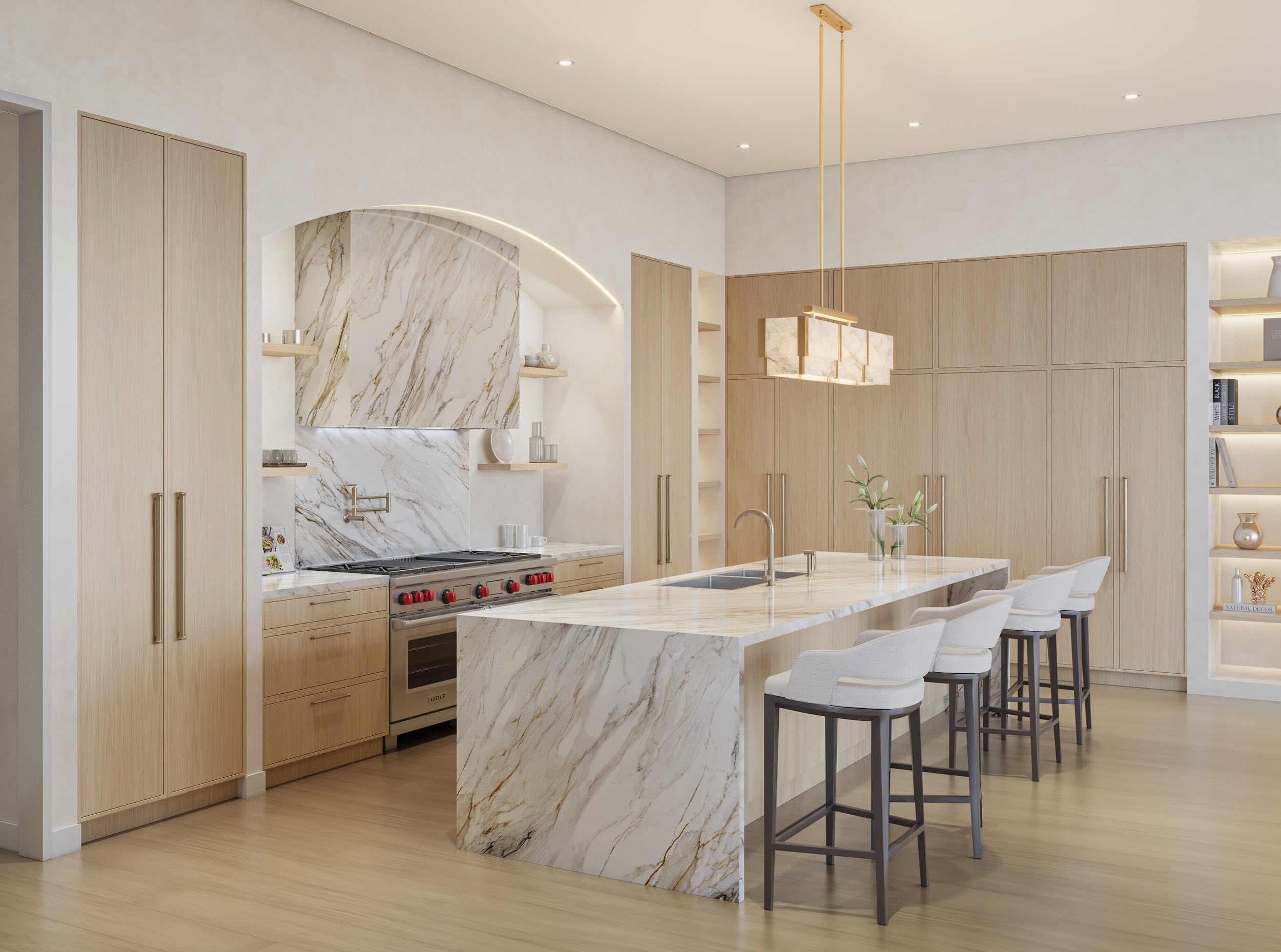 Interior of Ponce Park Coral Gables, Allen Morris Co
