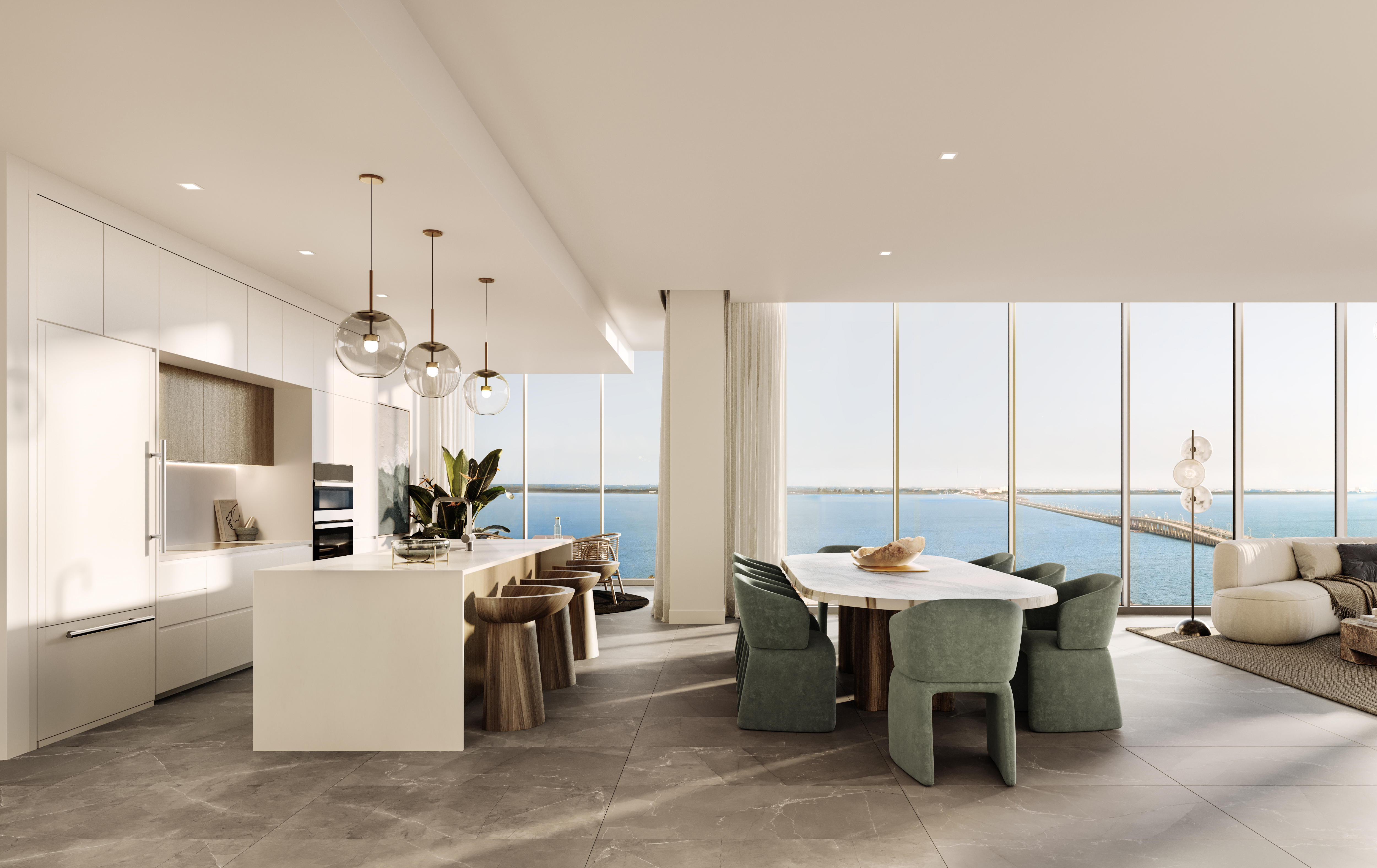 Inside Marina Pointe, secluded luxury living on Old Tampa Bay