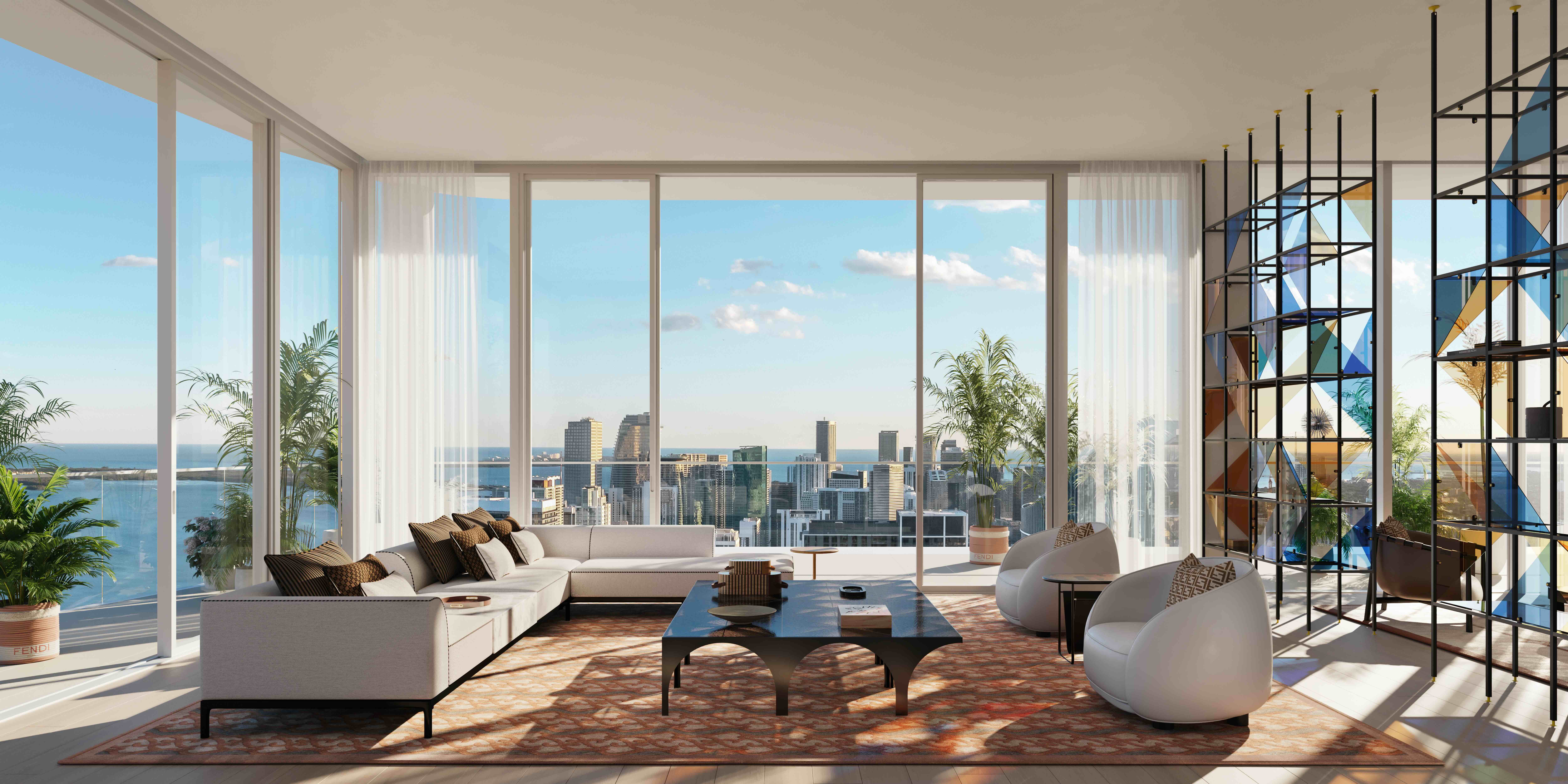 JEM captivates Miami Worldcenter with FENDI Casa Sky Villa sale