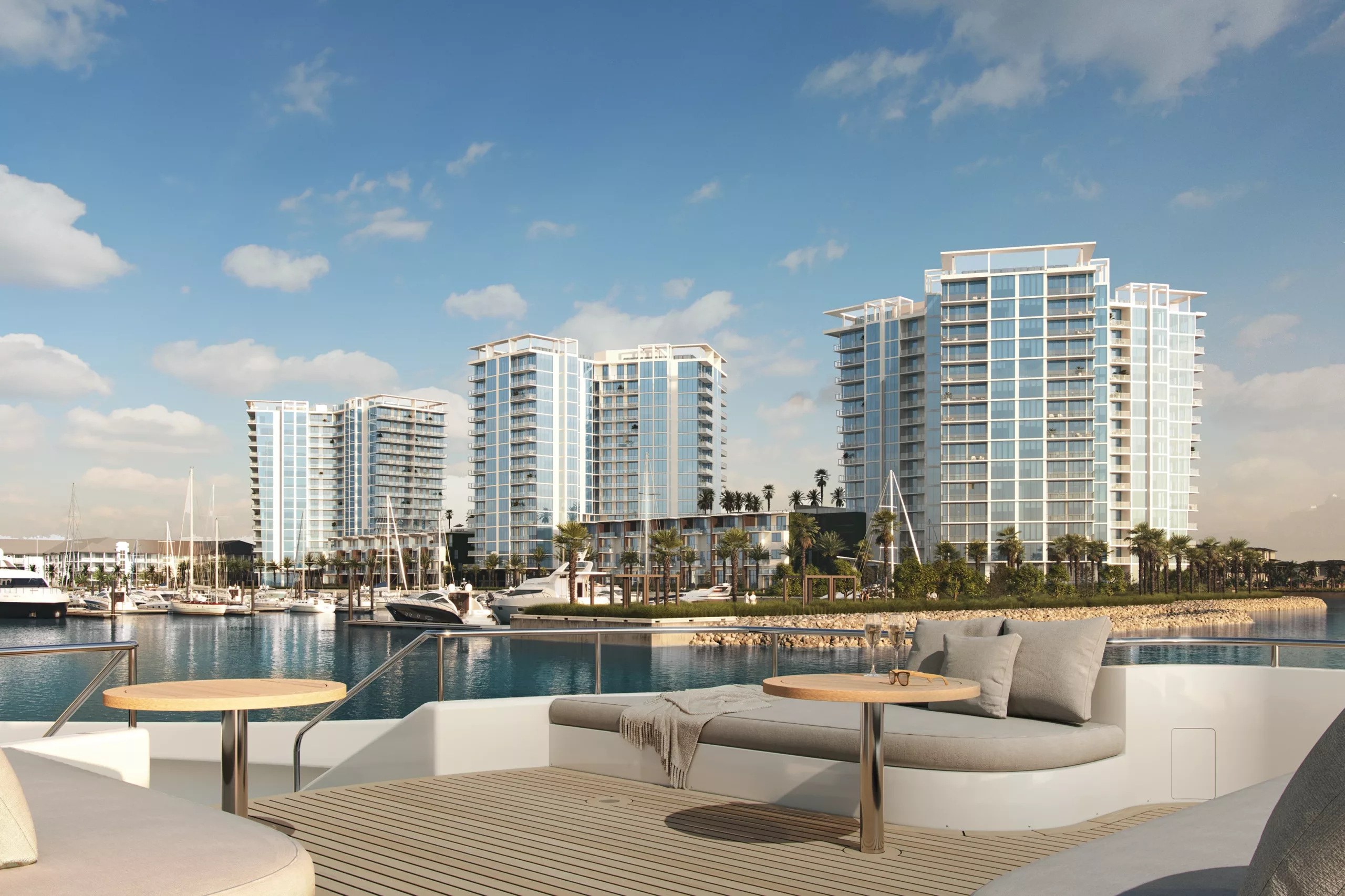 Marina Pointe plans grand unveiling of new Luna waterfront tower