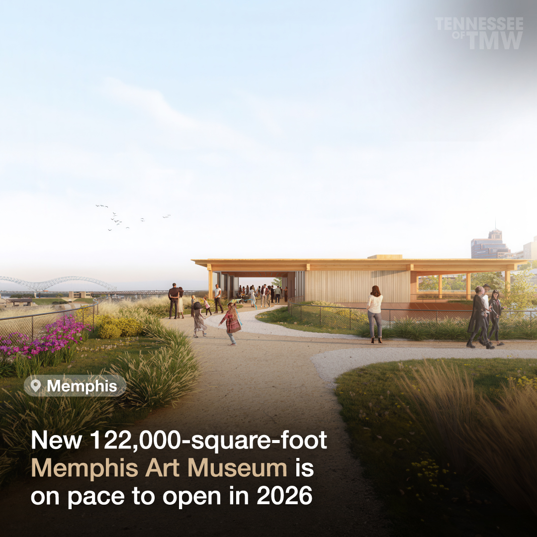 The new 122,000-square-foot Memphis Art Museum is on pace to open in 2026