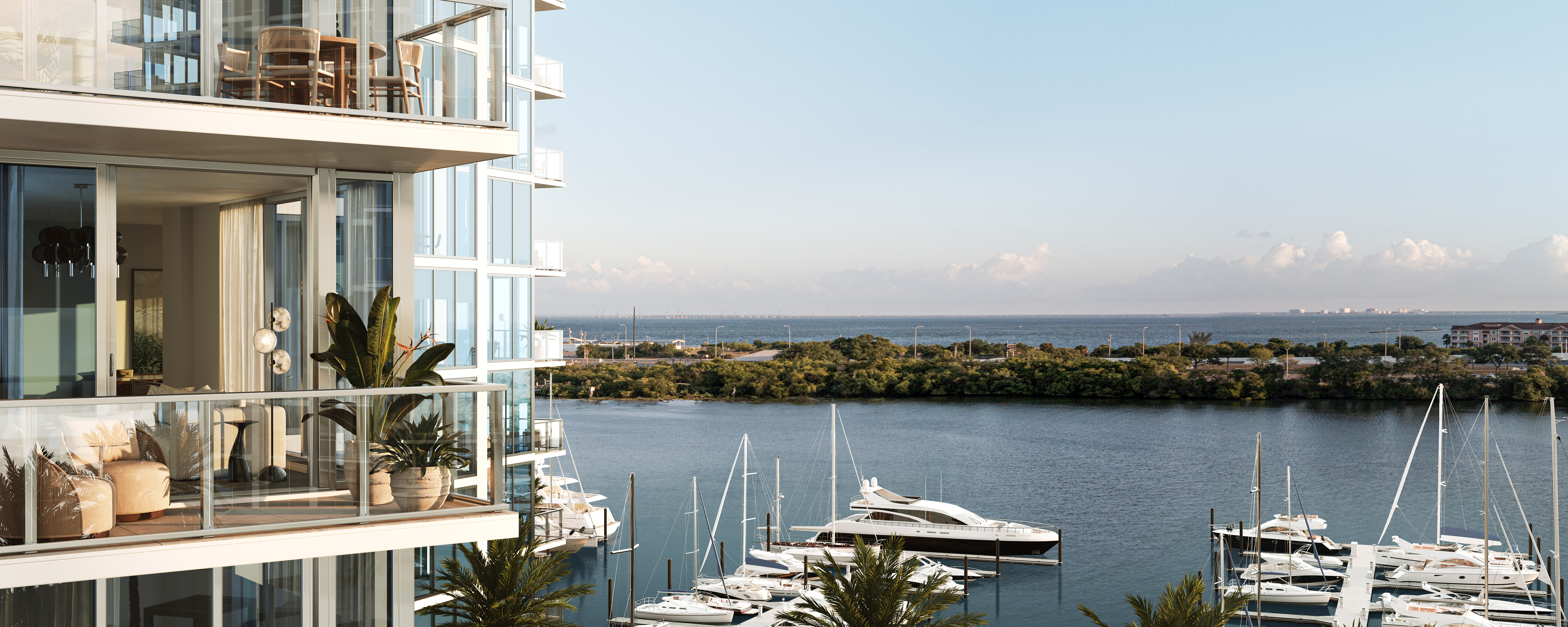 Marina Pointe plans grand unveiling of new Luna waterfront tower