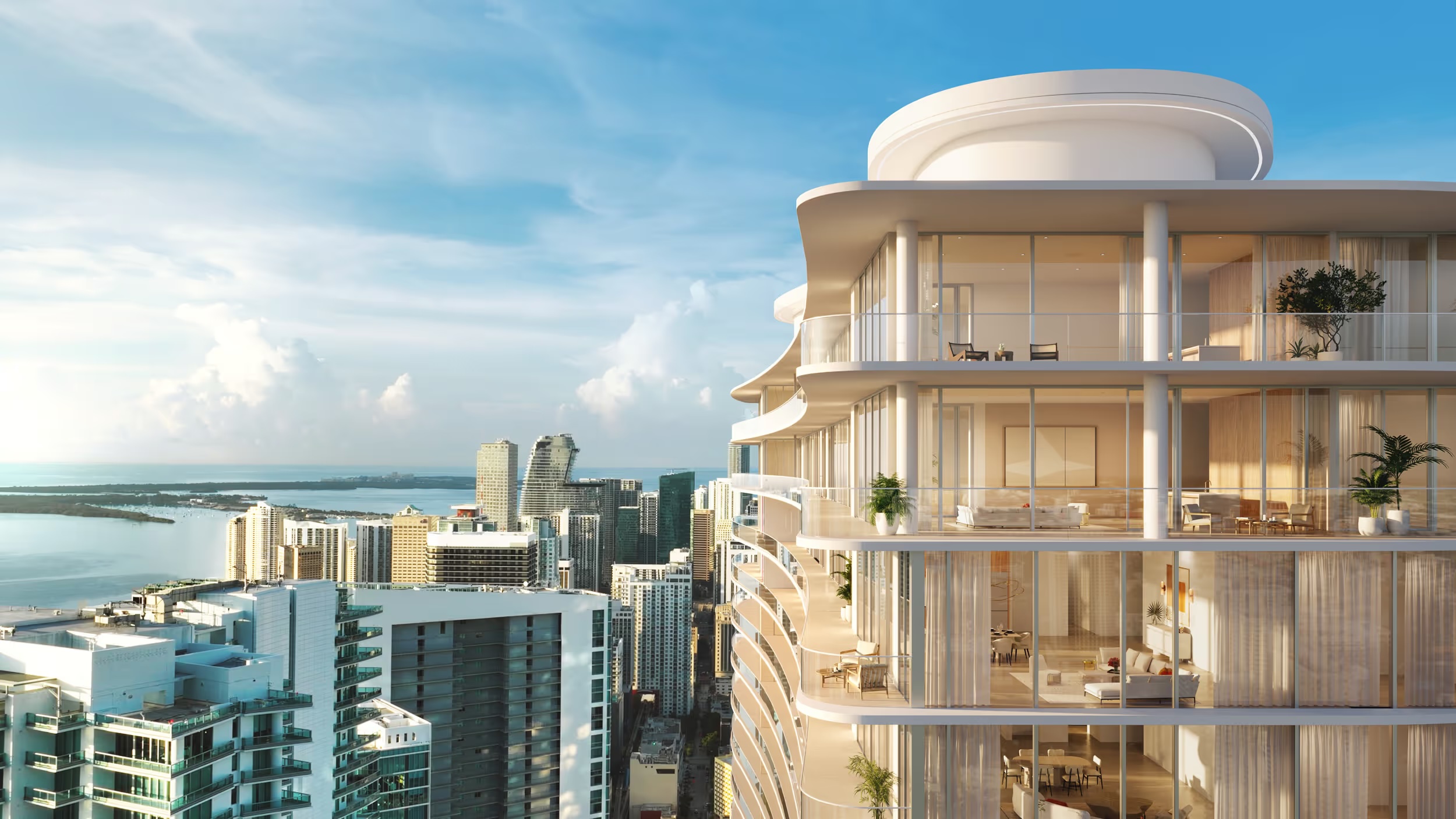 JEM captivates Miami Worldcenter with FENDI Casa Sky Villa sale