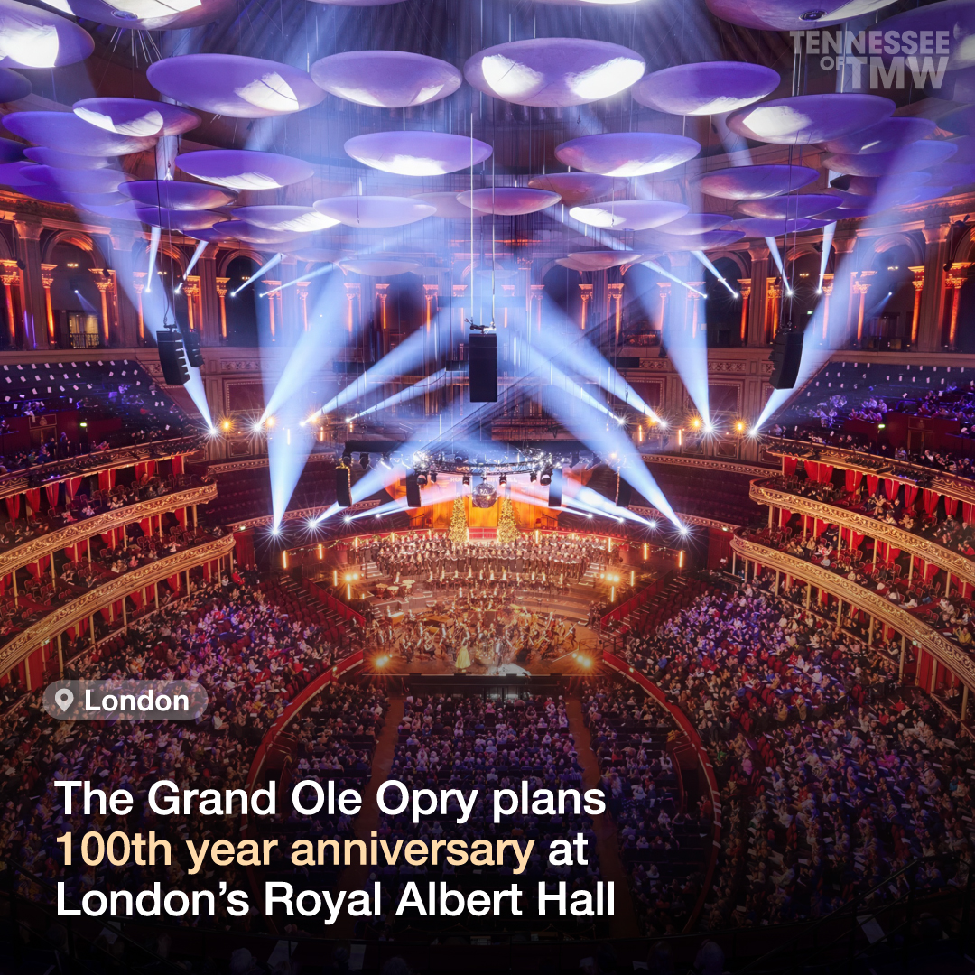 The Grand Ole Opry plans its 100th year anniversary at London’s Royal Albert Hall