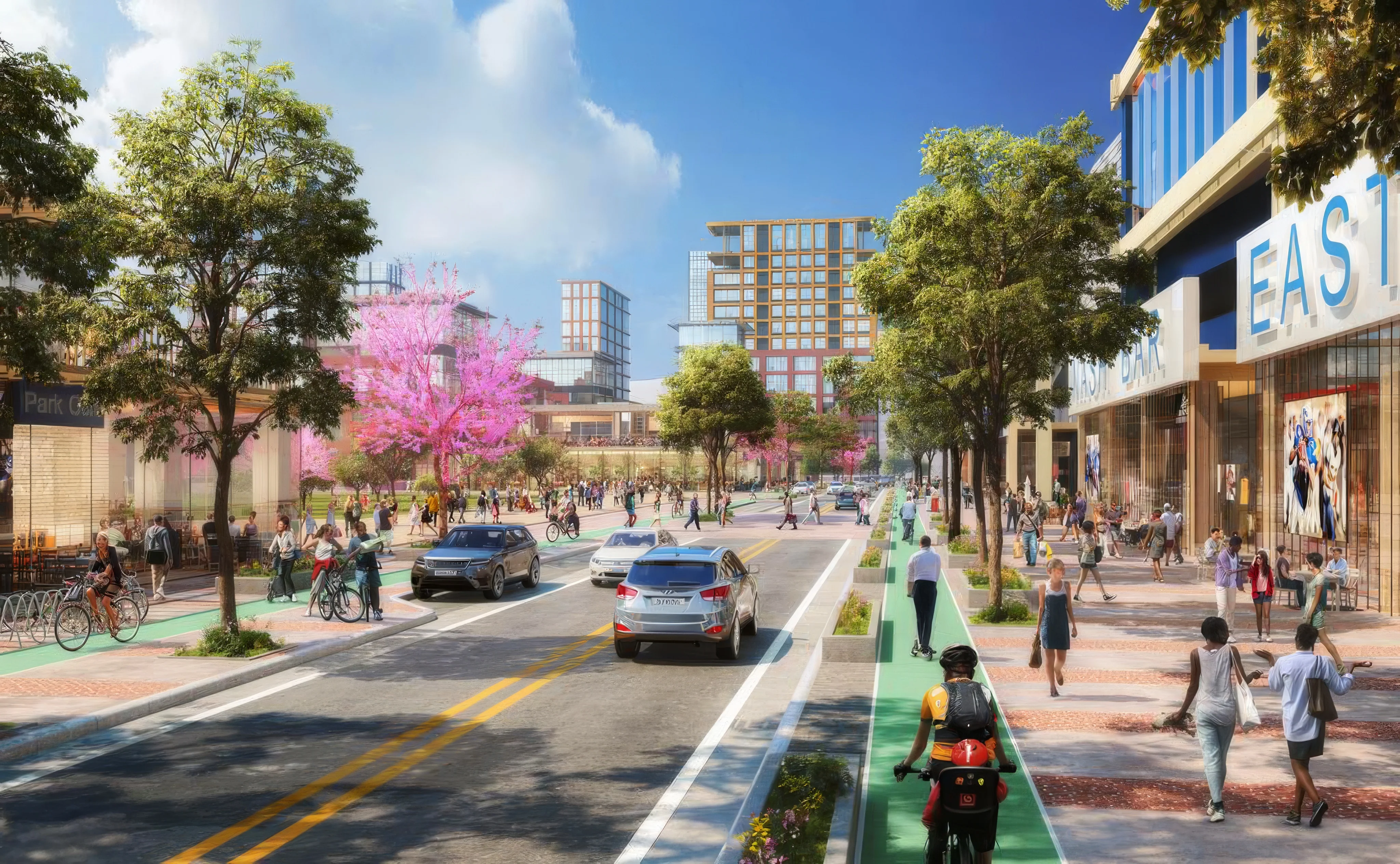 Waterfront East Bank project moves forward with new lease agreement, Fallon to develop 30 acres of mixed-use space around the new $2.1 billion Titans stadium