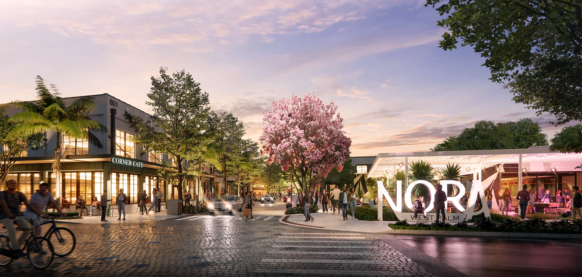 West Palm Beach’s new dynamic 40-acre hospitality destination, The Nora District, secures $84 million in construction financing for Phase I