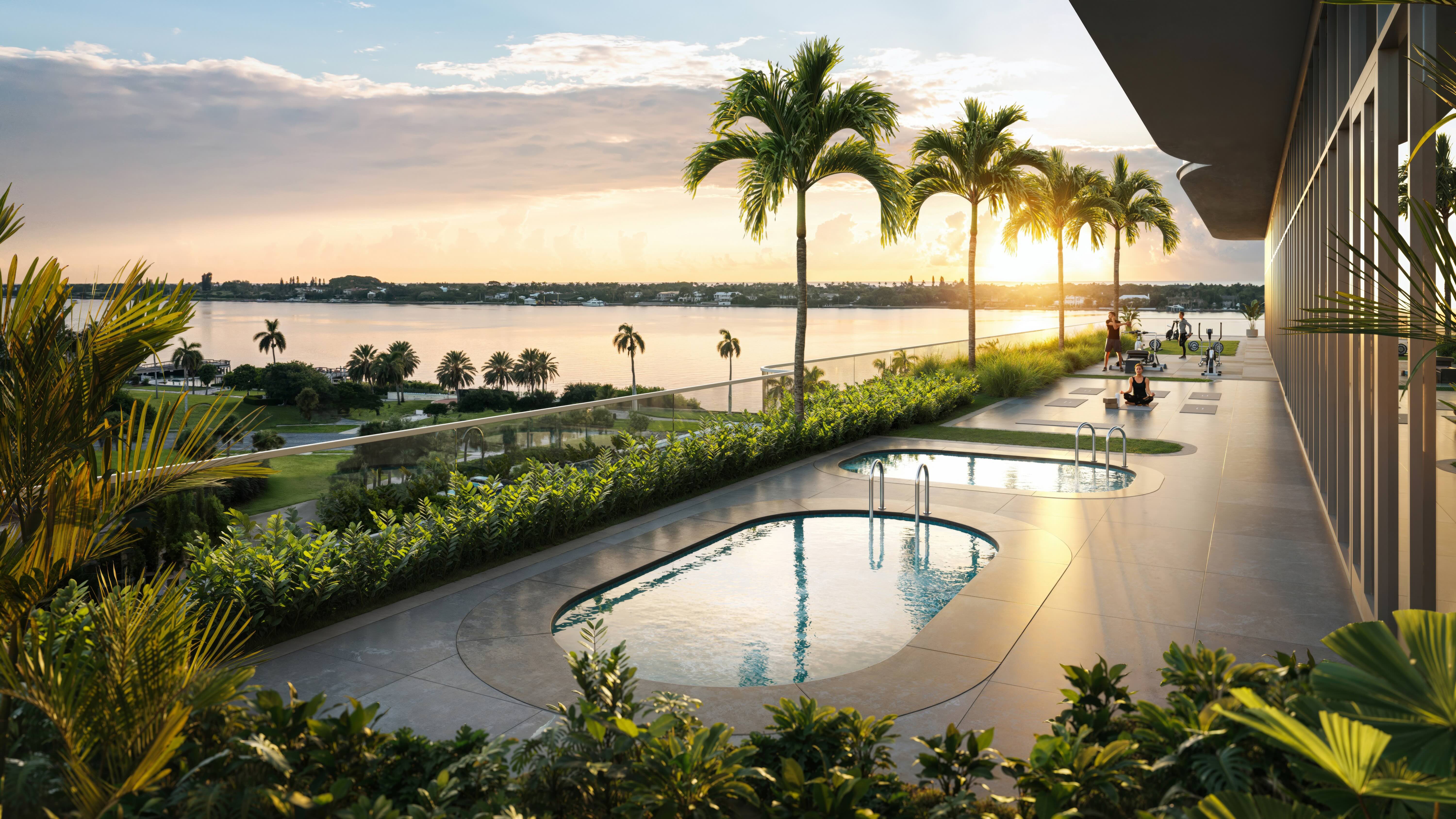 The luxury resort lifestyle at Olara, West Palm Beach's newest residential oasis