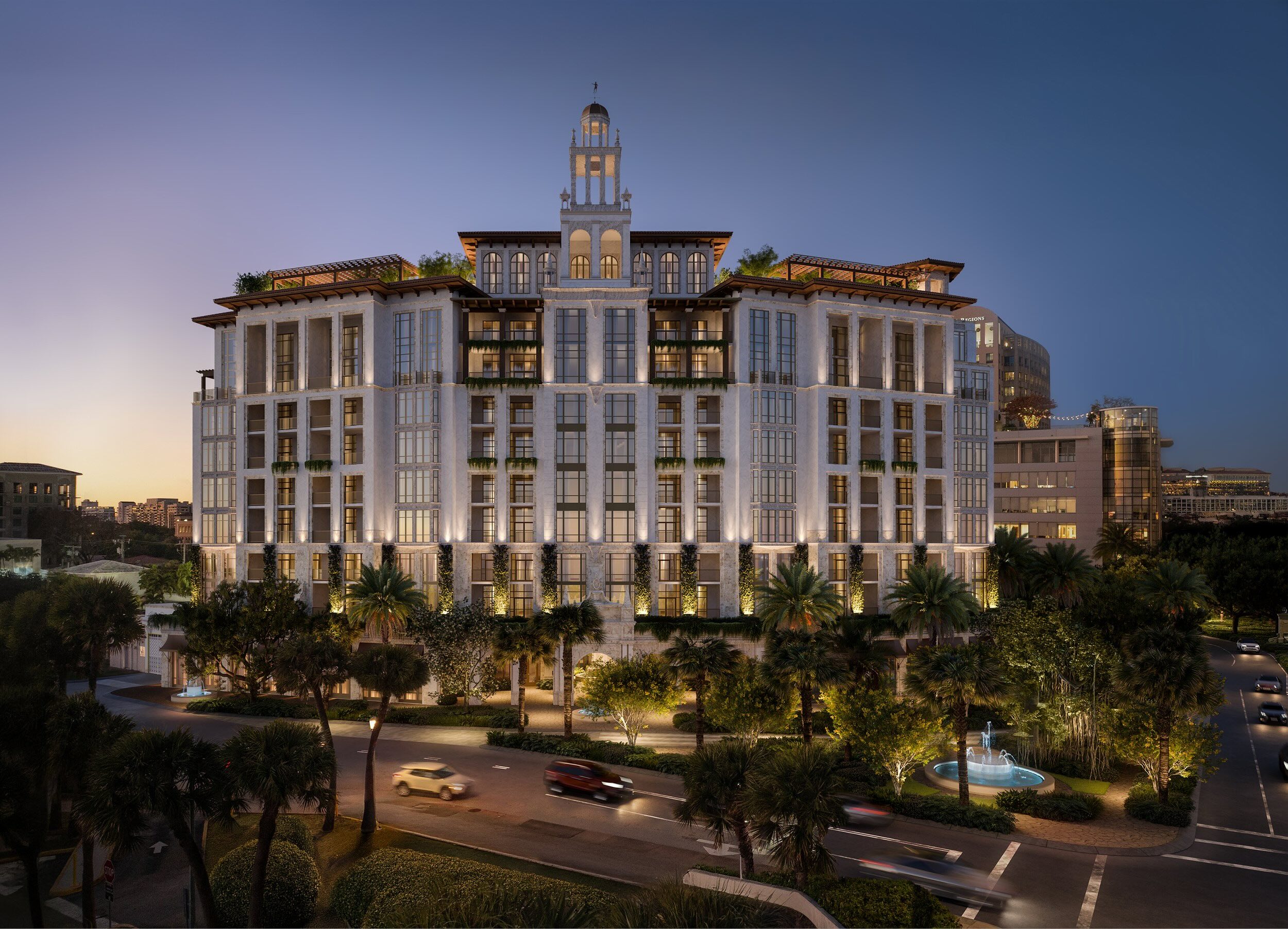 Exterior of Ponce Park Coral Gables, Allen Morris Co